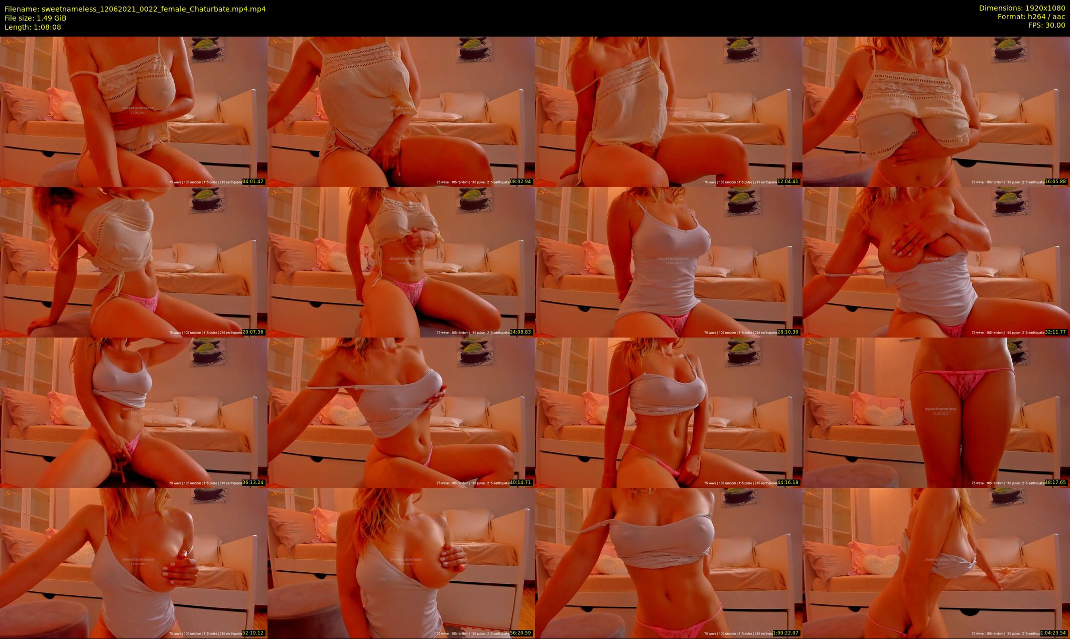 sweetnameless — 69 minute Chaturbate couple cam show recording, 1080p, Jun 12, 2021