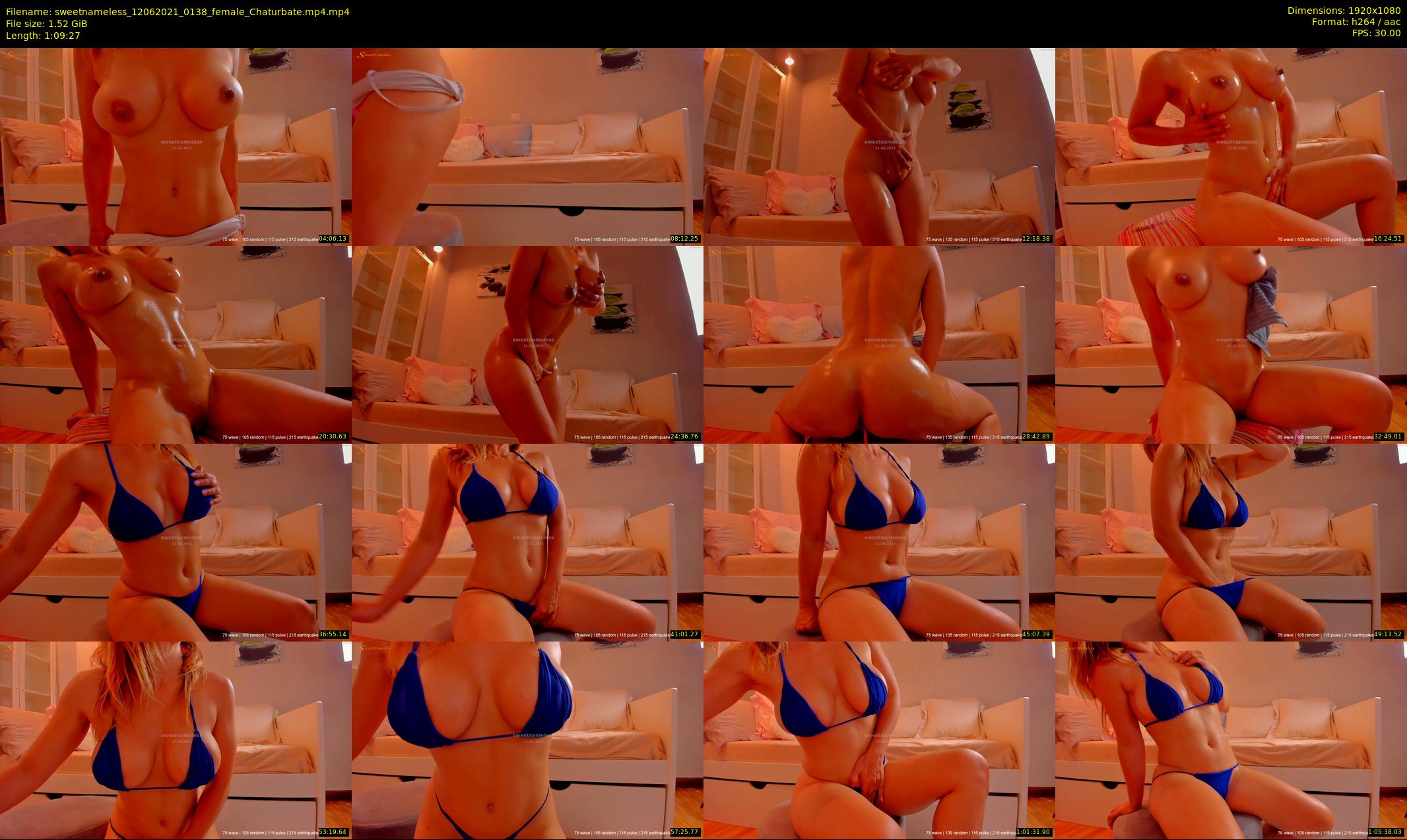 sweetnameless — 70 minute Chaturbate couple cam show recording, 1080p, Jun 12, 2021