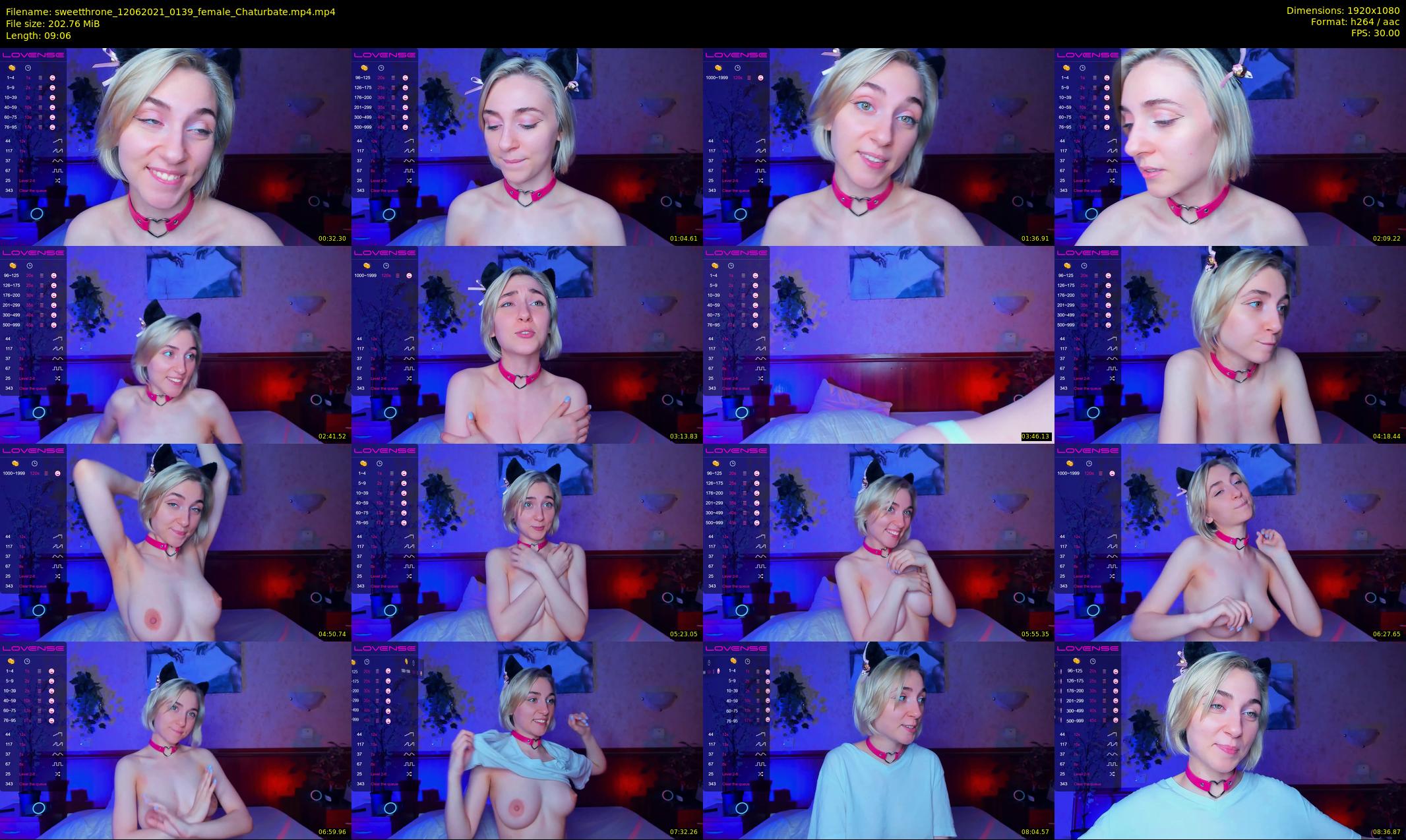 sweetthrone — 10 minute Chaturbate couple cam show recording, 1080p, Jun 12, 2021