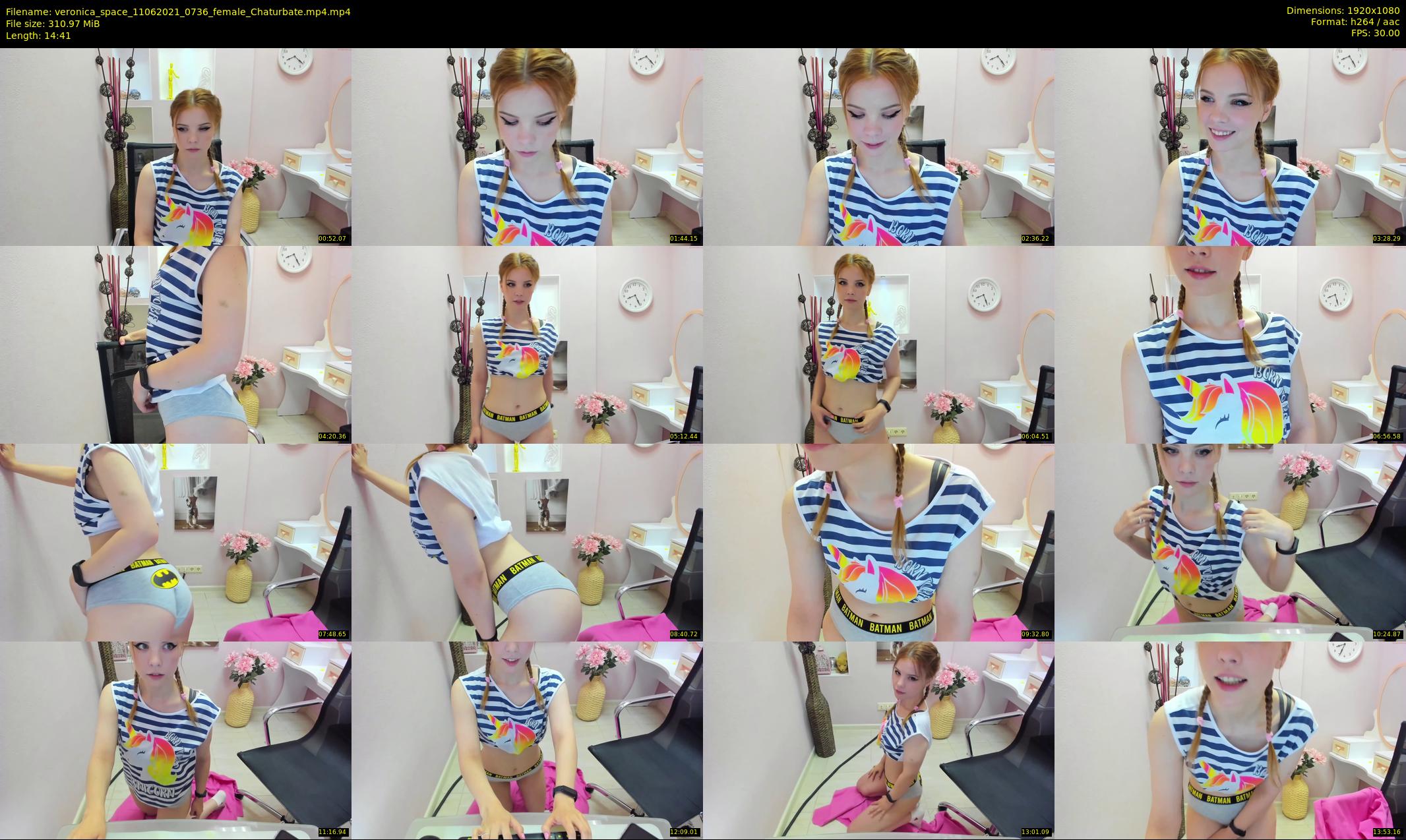 veronica_space — 15 minute Chaturbate female cam show recording, 1080p, Jun 11, 2021