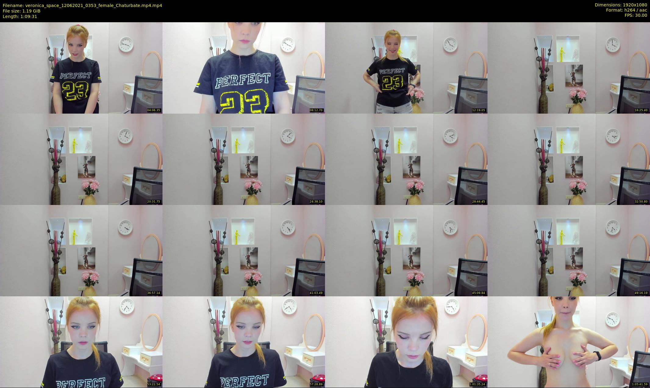 veronica_space — 70 minute Chaturbate female cam show recording, 1080p, Jun 12, 2021