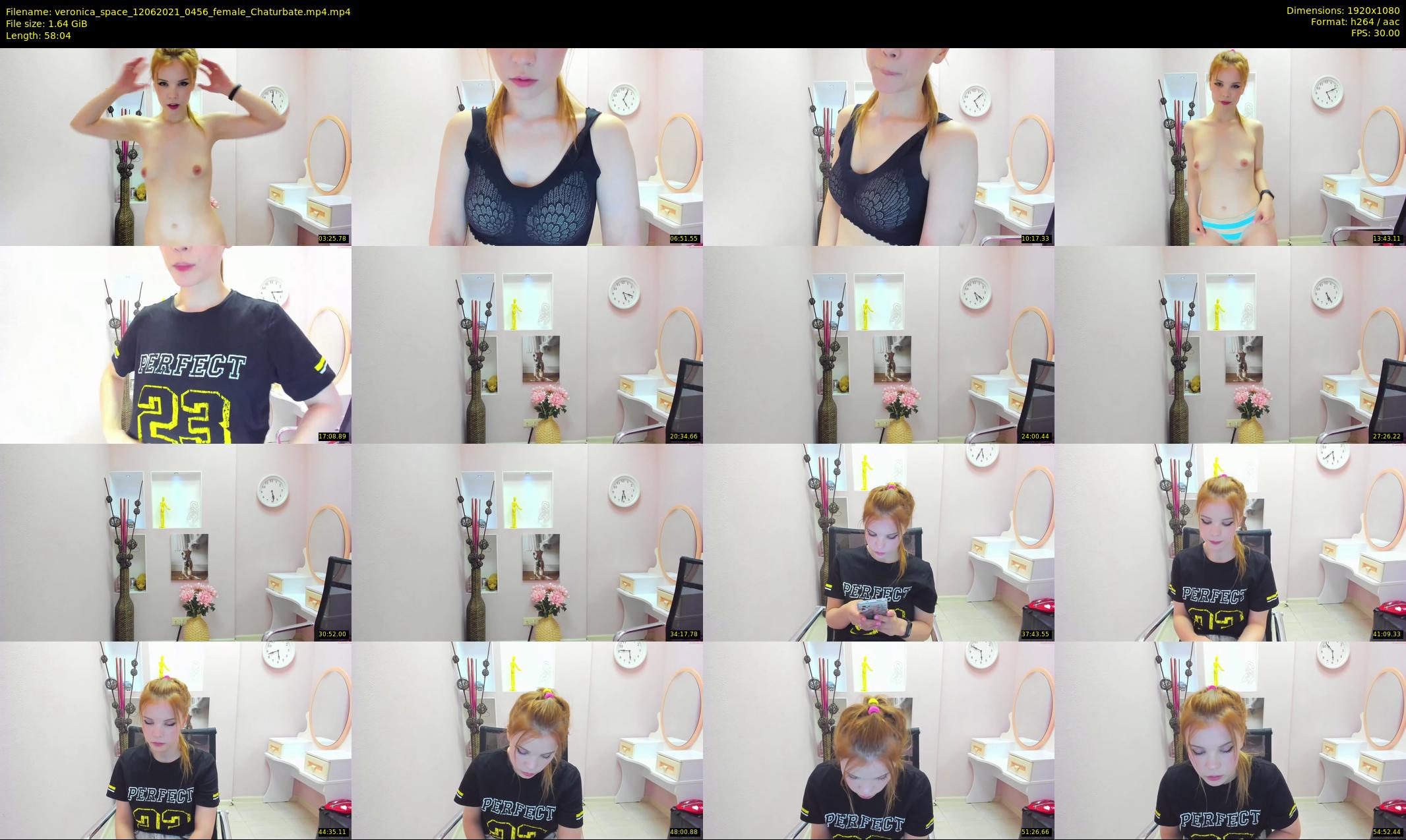 veronica_space — 59 minute Chaturbate female cam show recording, 1080p, Jun 12, 2021