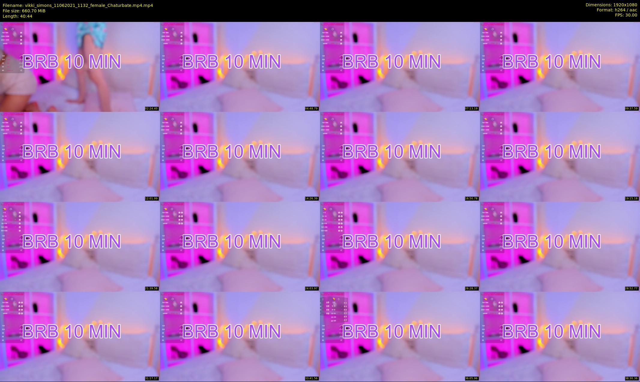 vikki_simons — 41 minute Chaturbate couple cam show recording, 1080p, Jun 11, 2021