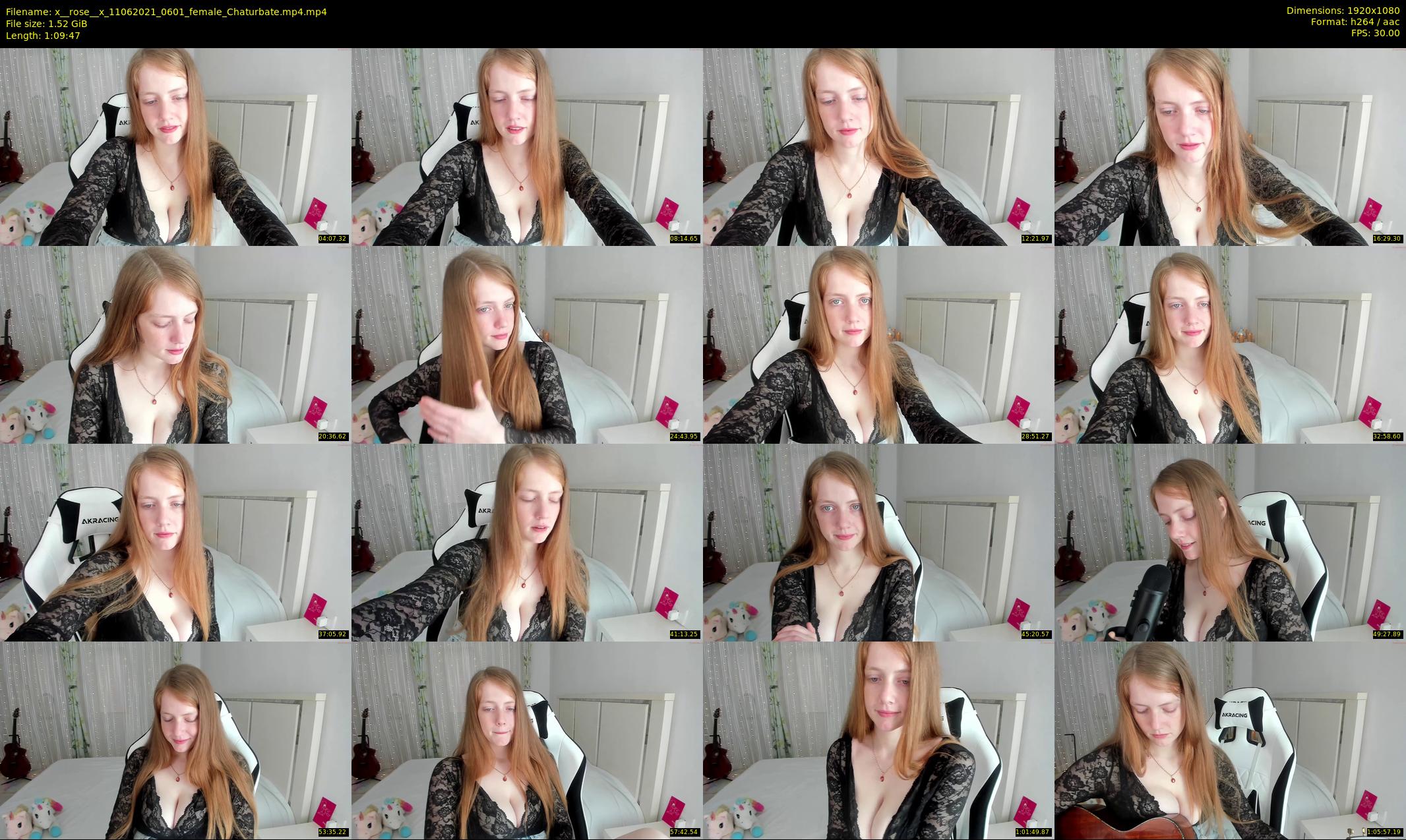 x__rose__x — 70 minute Chaturbate female cam show recording, 1080p, Jun 11, 2021