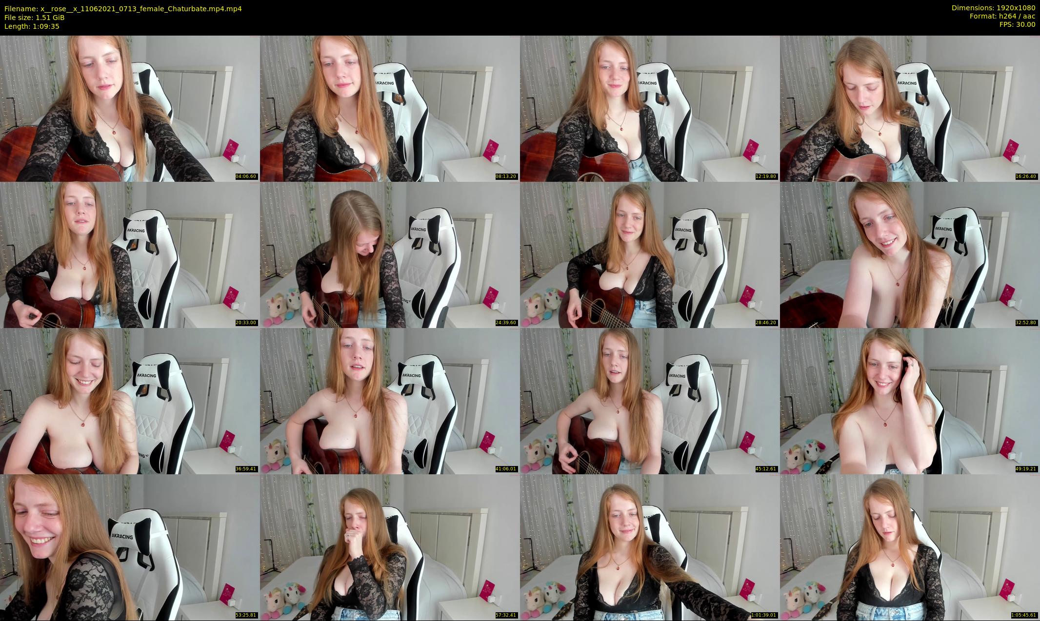 x__rose__x — 70 minute Chaturbate female cam show recording, 1080p, Jun 11, 2021