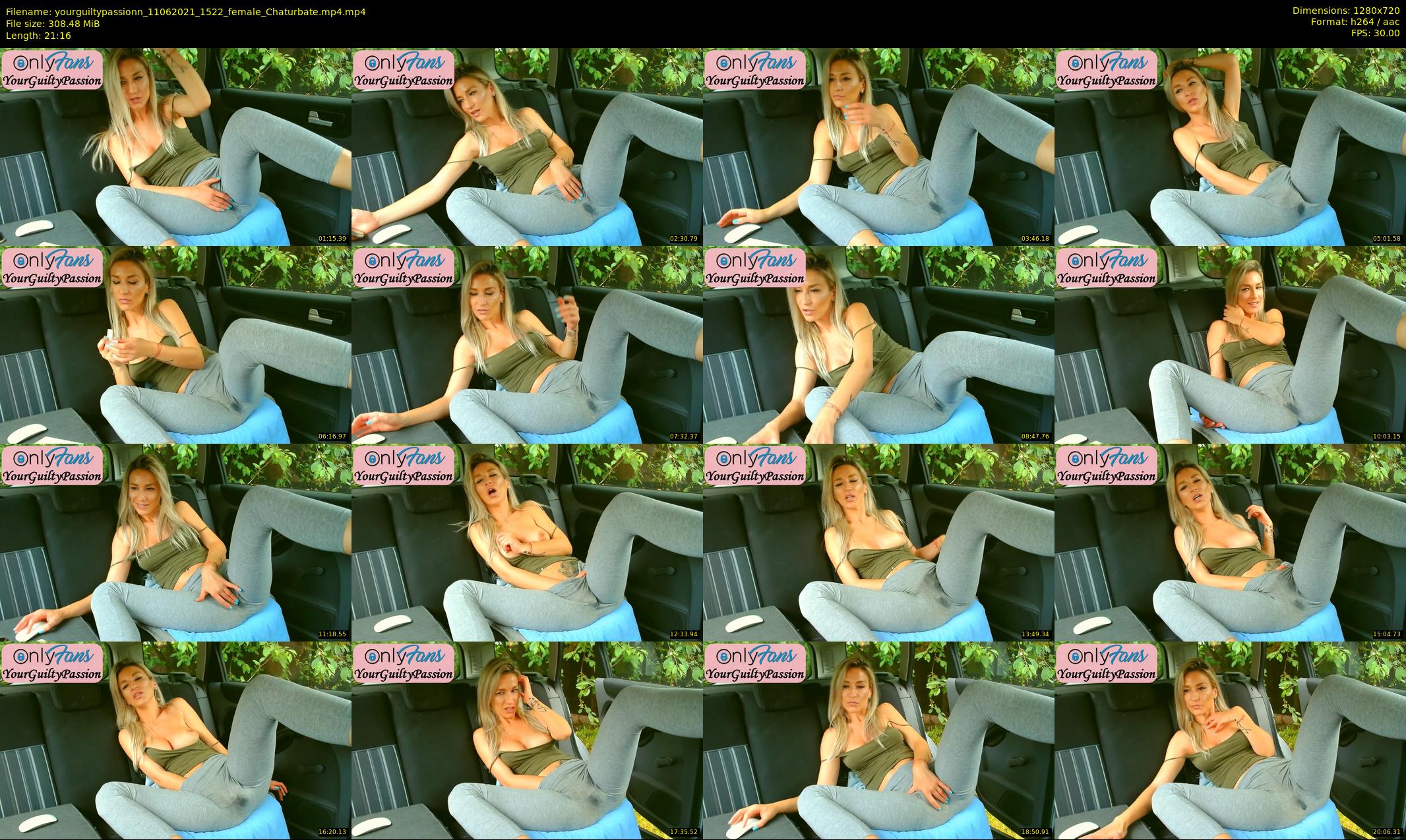 yourguiltypassionn — 22 minute Chaturbate female cam show recording, 720p, Jun 11, 2021