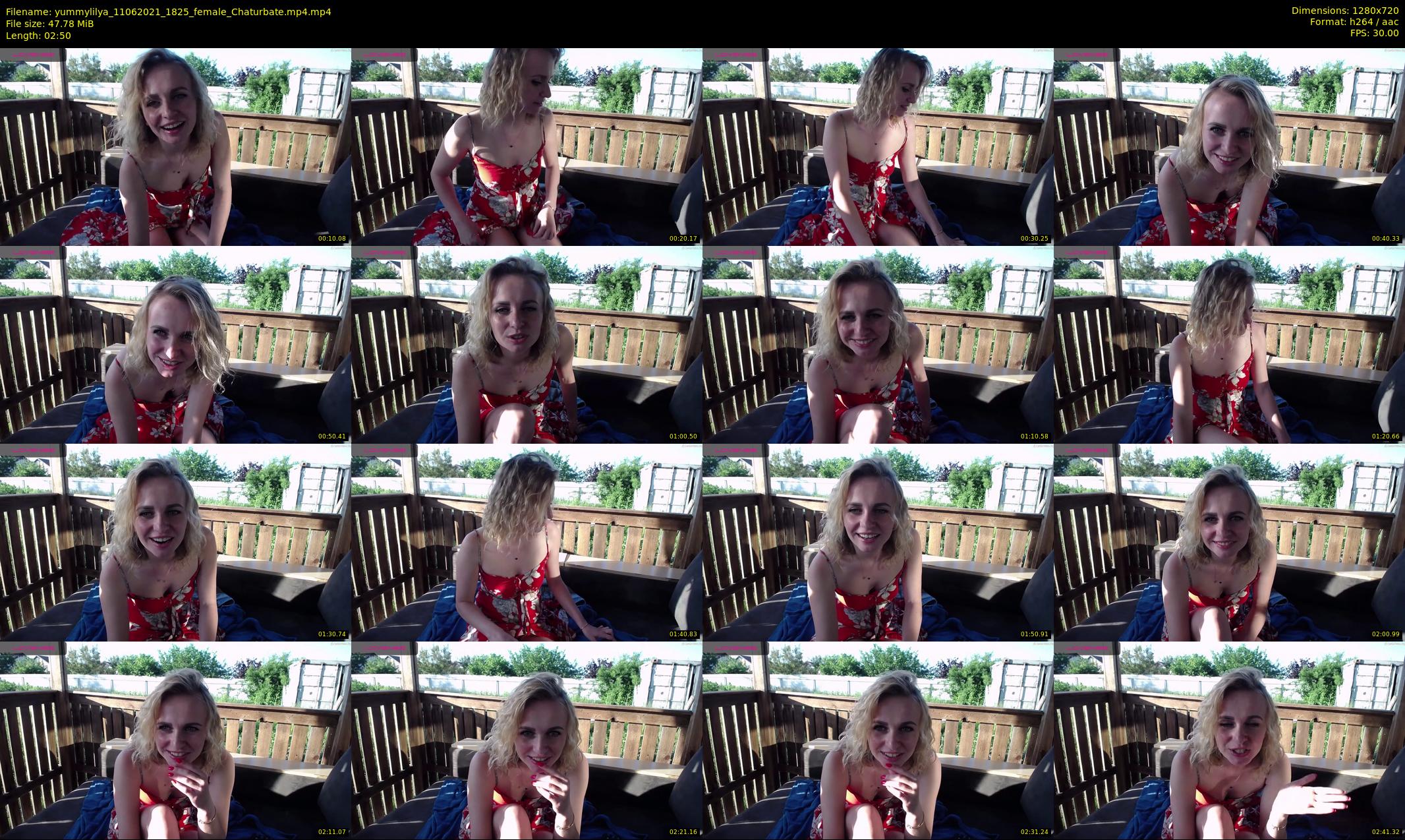 yummylilya — 3 minute Chaturbate female cam show recording, 720p, Jun 11, 2021