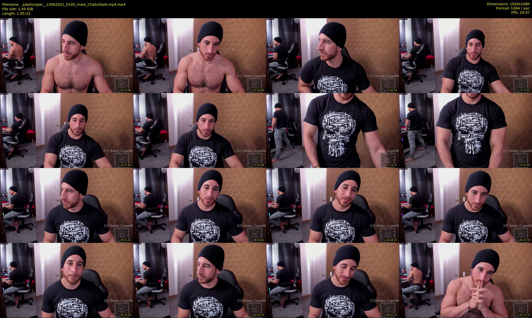 _adamcoper_ — 66 minute Chaturbate male cam show recording, 1080p, Jun 13, 2021