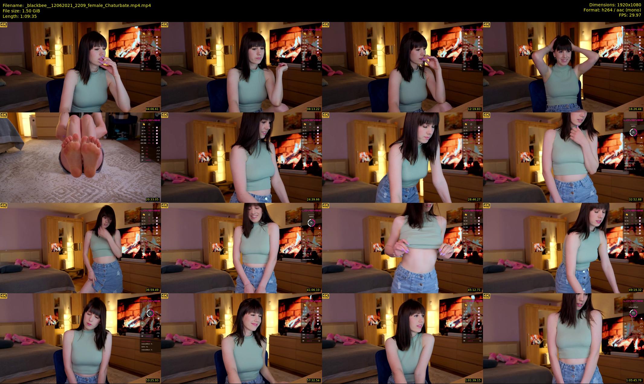 _blackbee_ — 70 minute Chaturbate female cam show recording, 1080p, Jun 12, 2021