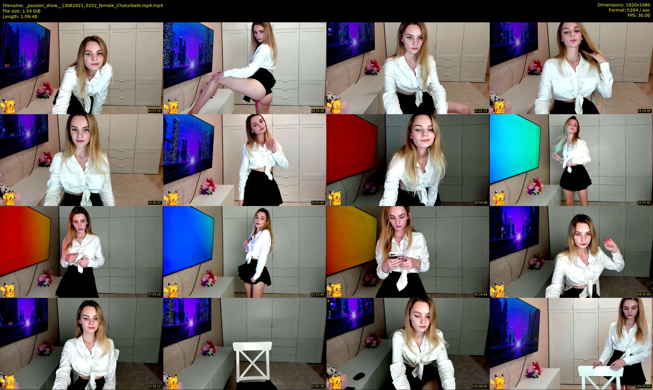 _passion_show_ — 70 minute Chaturbate couple cam show recording, 1080p, Jun 13, 2021