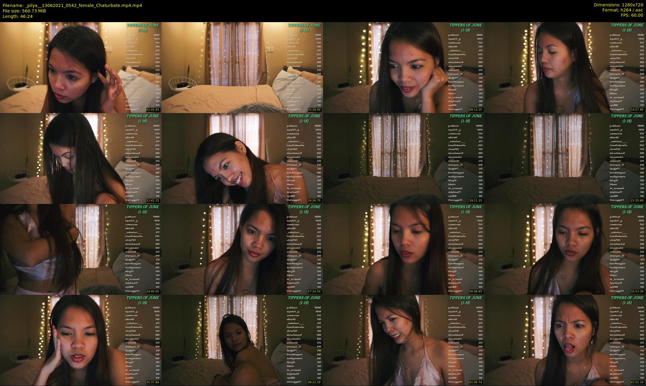 _pilya_ — 47 minute Chaturbate female cam show recording, 720p, Jun 13, 2021