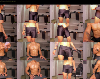 aaronmagnum — 70 minute Chaturbate male cam show recording, 1080p, Jun 12, 2021