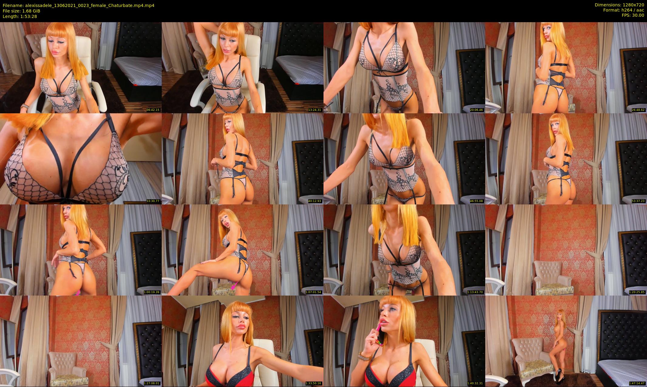 alexissadele — 114 minute Chaturbate female cam show recording, 720p, Jun 13, 2021