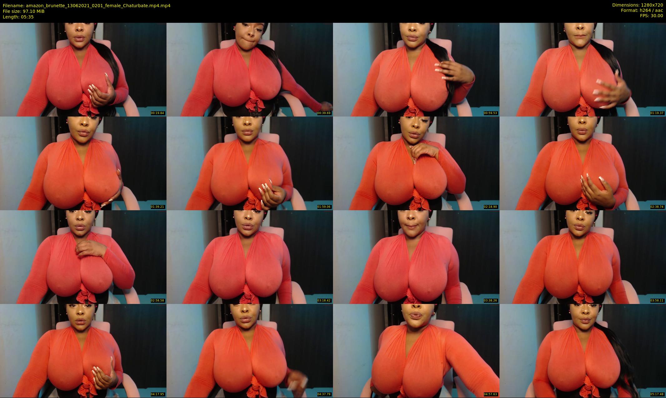 amazon_brunette — 6 minute Chaturbate female cam show recording, 720p, Jun 13, 2021