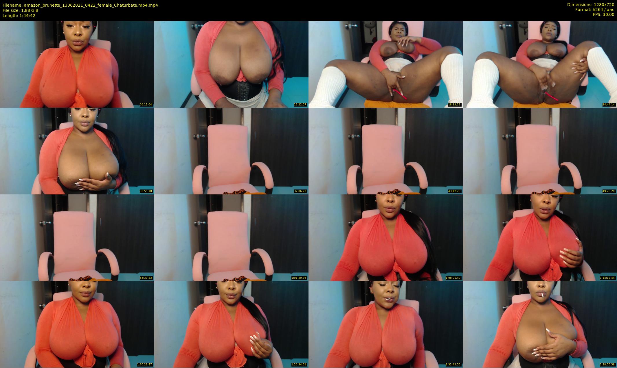 amazon_brunette — 105 minute Chaturbate female cam show recording, 720p, Jun 13, 2021