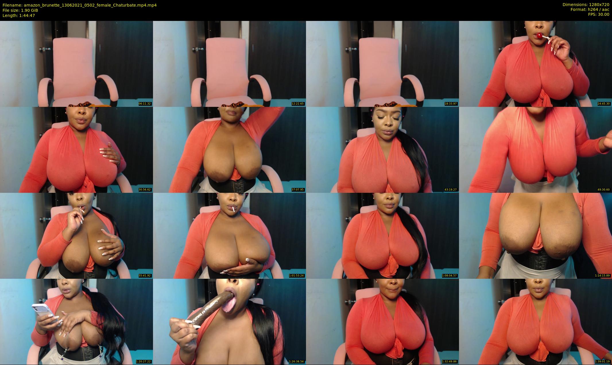 amazon_brunette — 105 minute Chaturbate female cam show recording, 720p, Jun 13, 2021