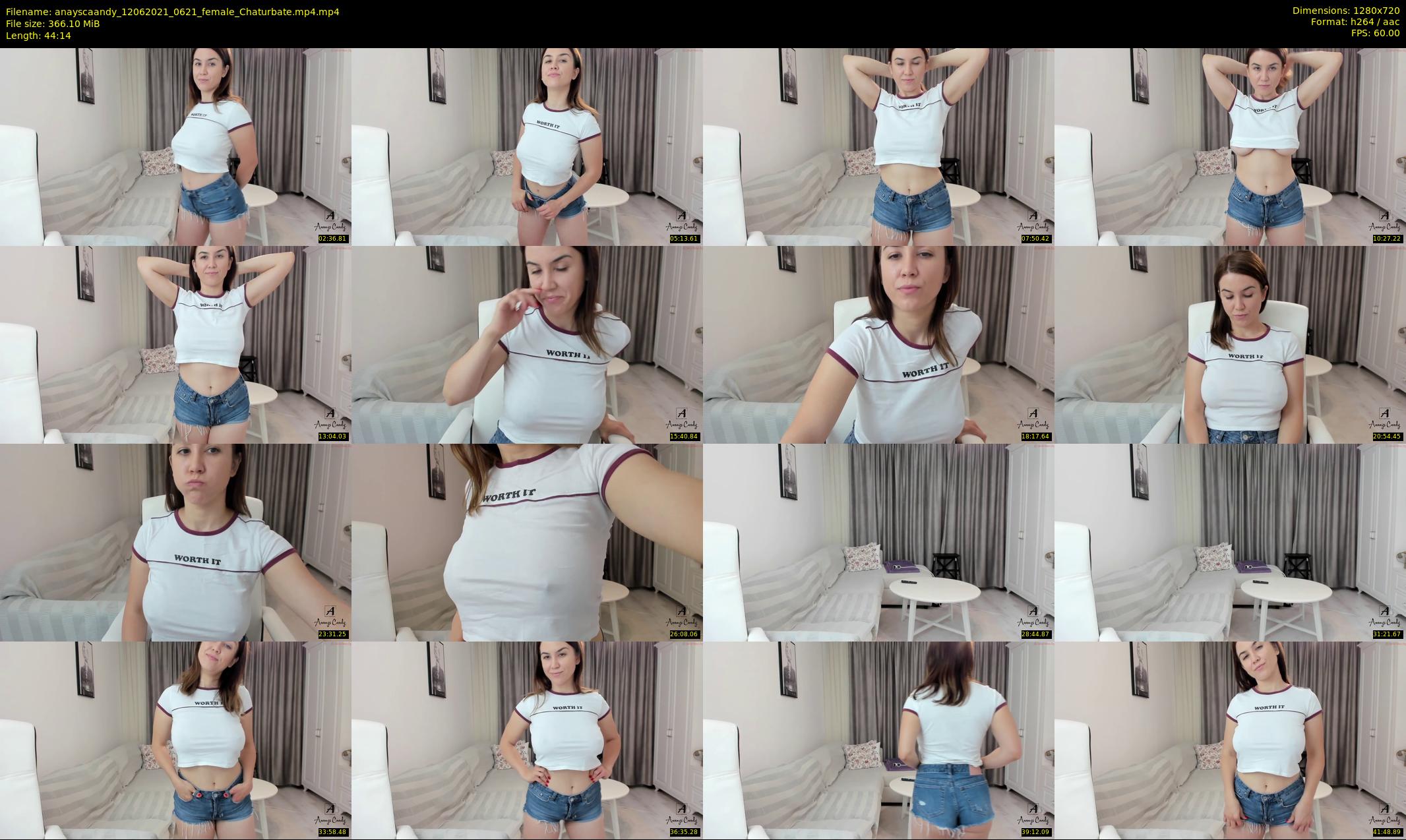 anayscaandy — 45 minute Chaturbate female cam show recording, 720p, Jun 12, 2021
