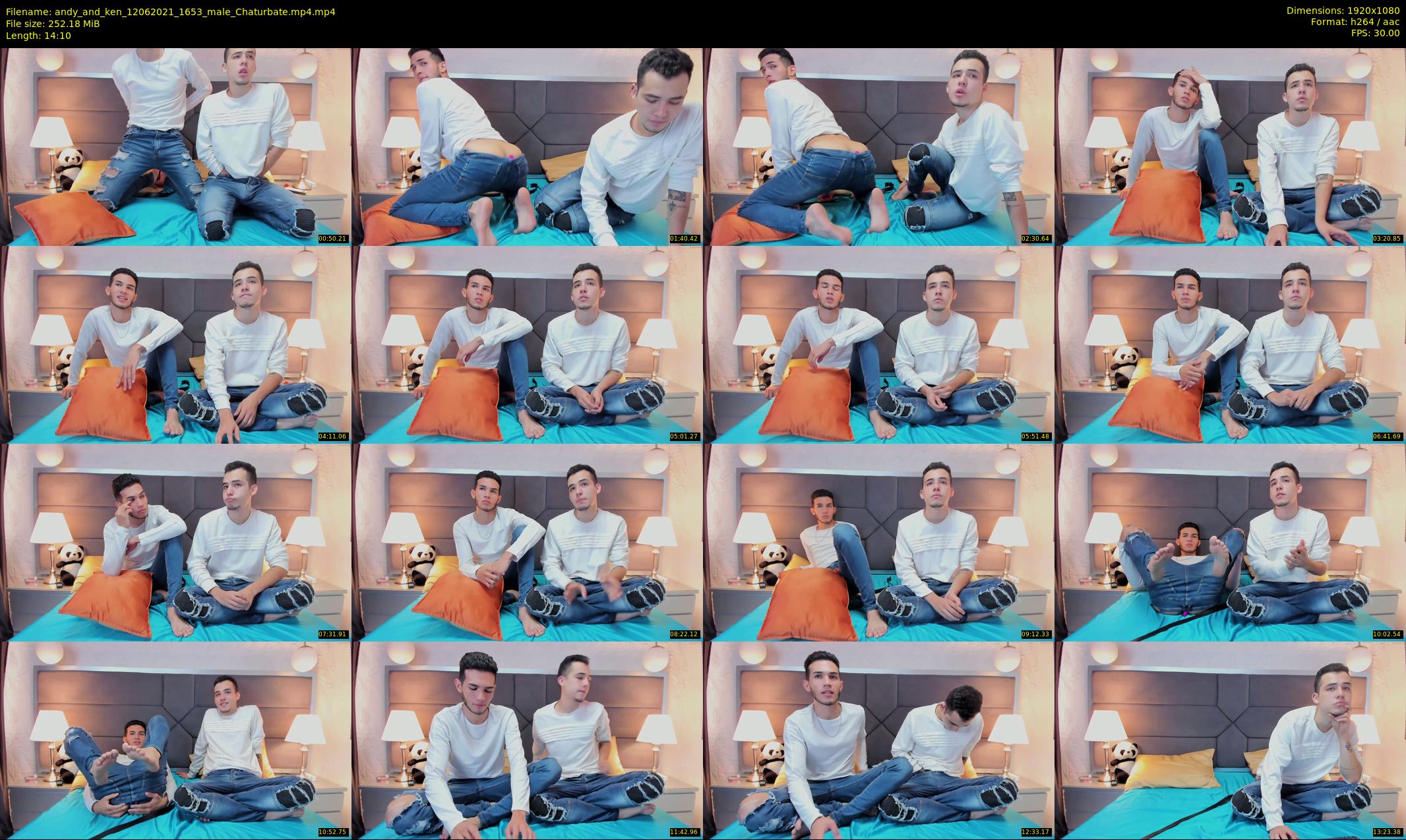 andy_and_ken — 15 minute Chaturbate male cam show recording, 1080p, Jun 12, 2021