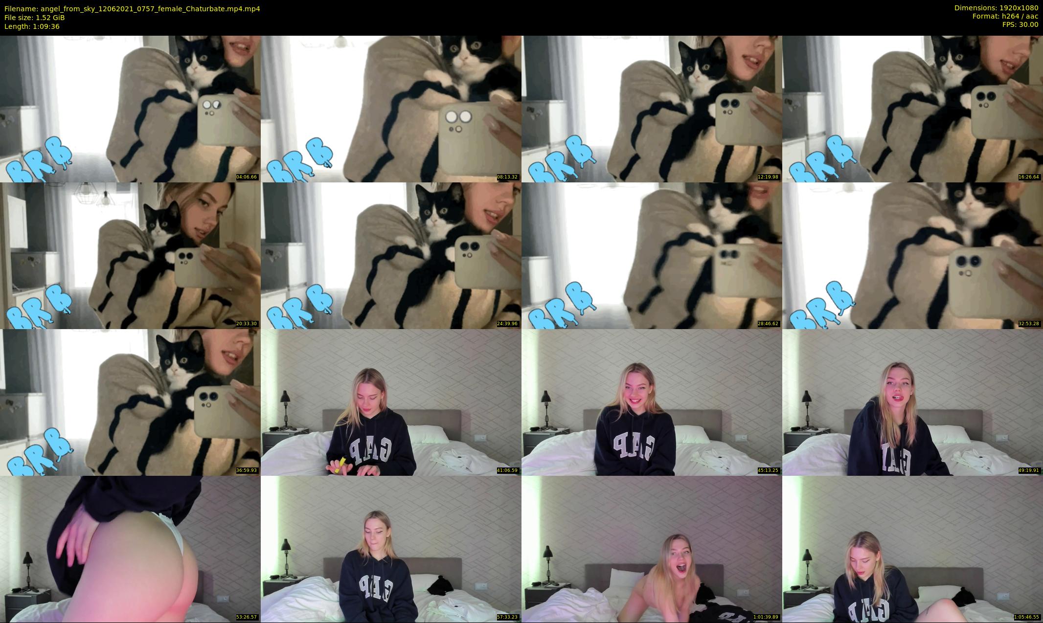 angel_from_sky — 70 minute Chaturbate female cam show recording, 1080p, Jun 12, 2021