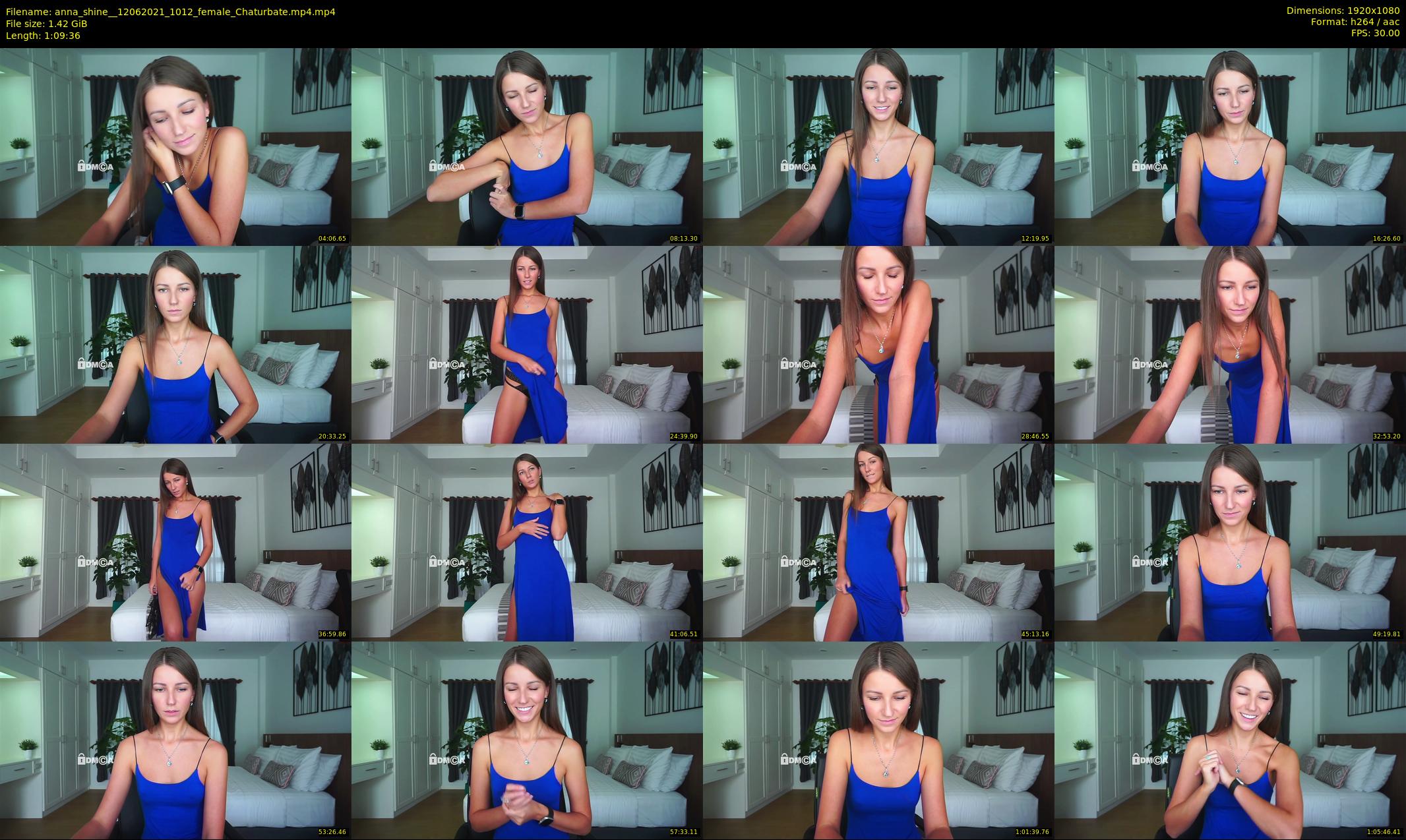 anna_shine_ — 70 minute Chaturbate female cam show recording, 1080p, Jun 12, 2021
