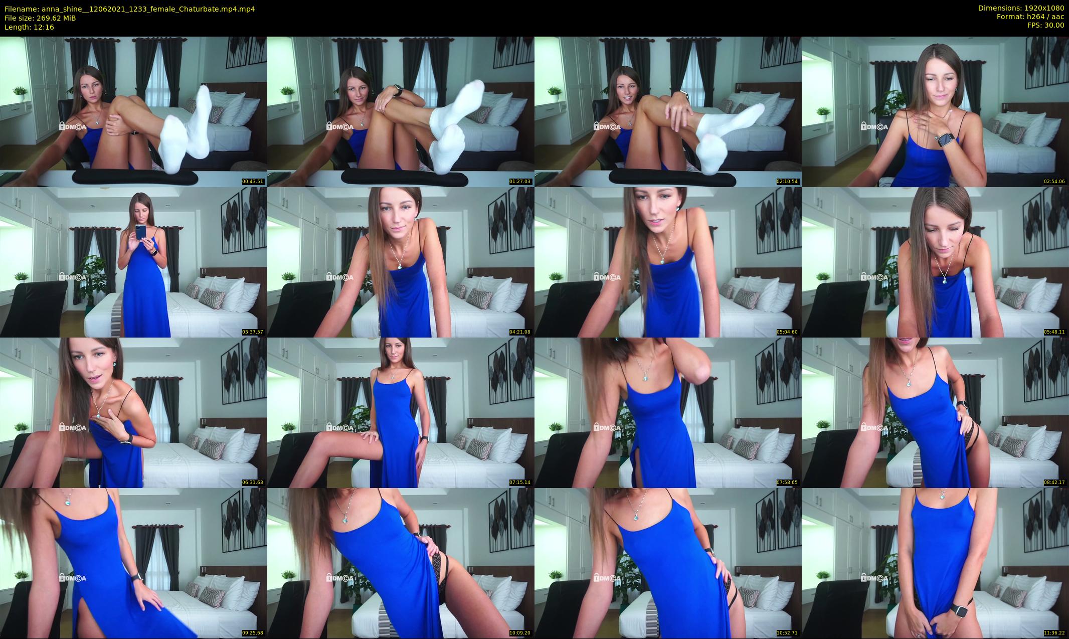 anna_shine_ — 13 minute Chaturbate female cam show recording, 1080p, Jun 12, 2021