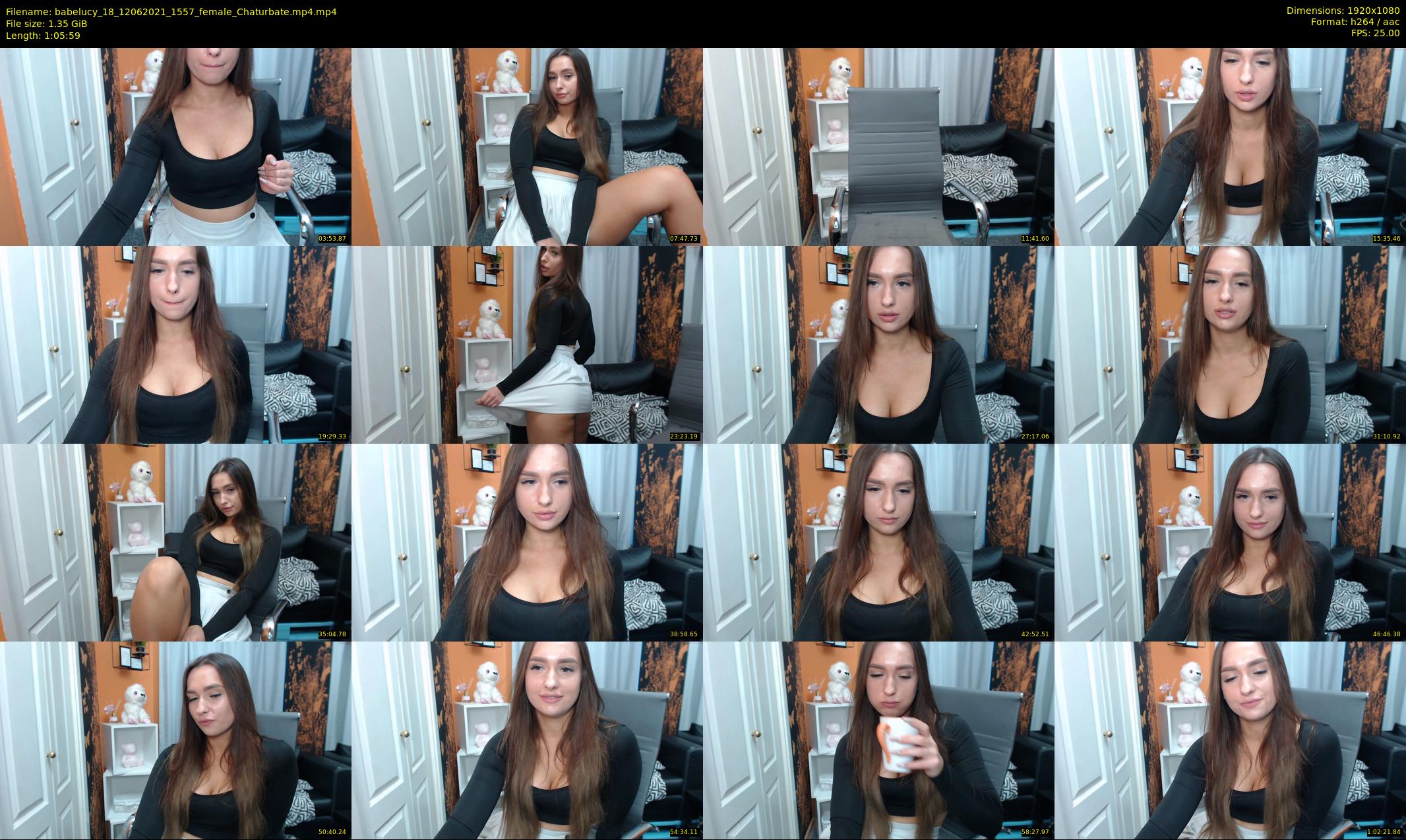 babelucy_18 — 66 minute Chaturbate female cam show recording, 1080p, Jun 12, 2021