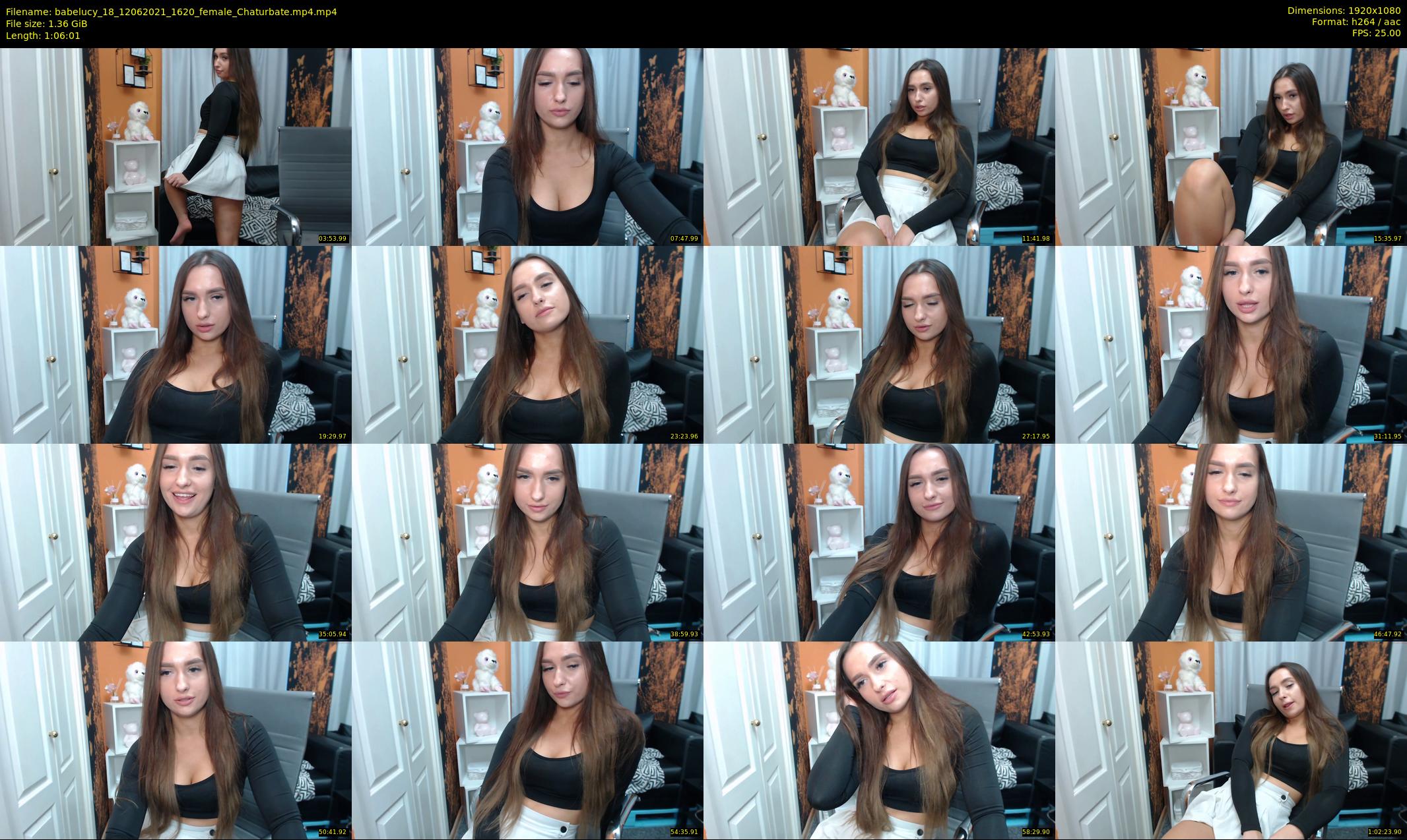 babelucy_18 — 67 minute Chaturbate female cam show recording, 1080p, Jun 12, 2021
