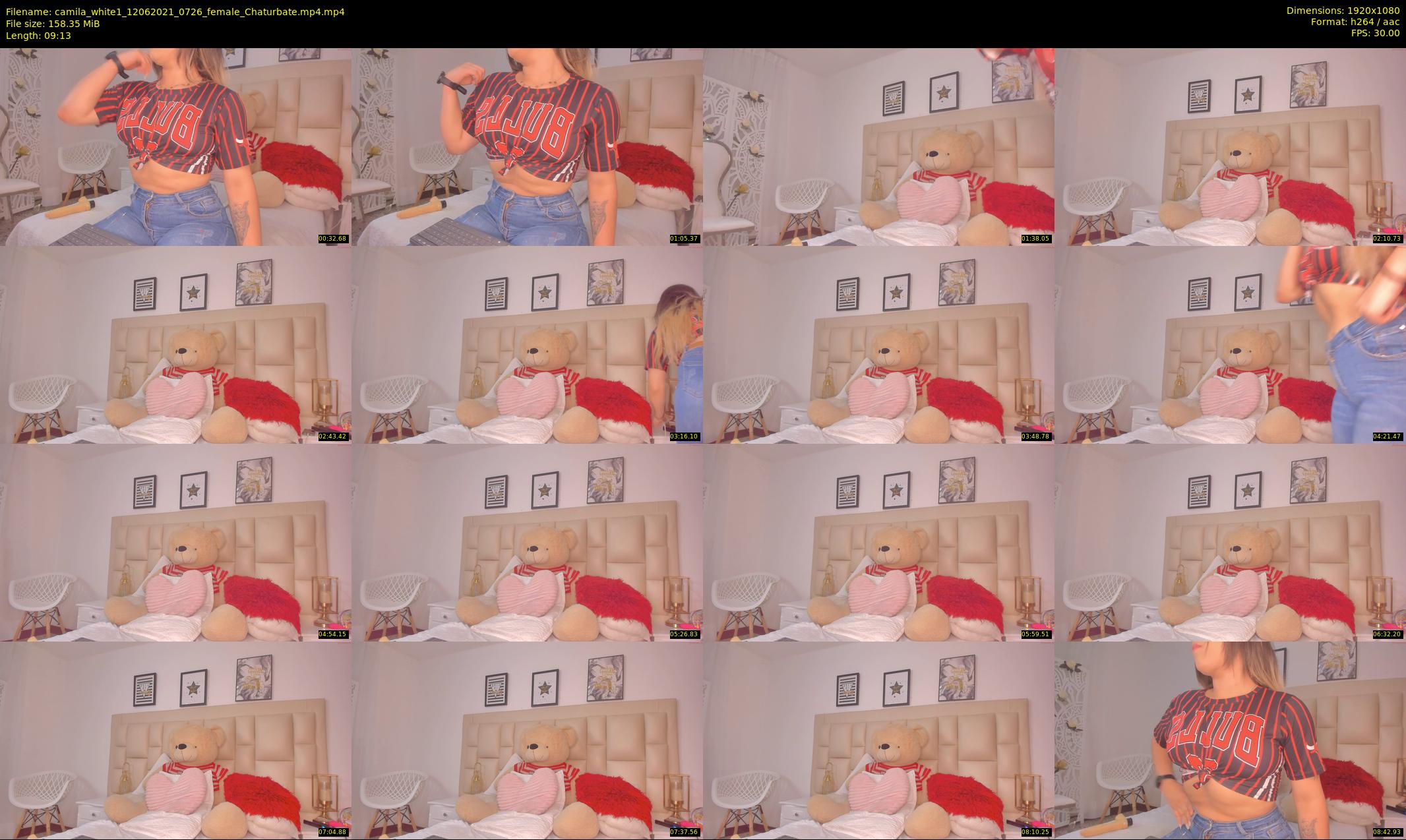 camila_white1 — 10 minute Chaturbate female cam show recording, 1080p, Jun 12, 2021