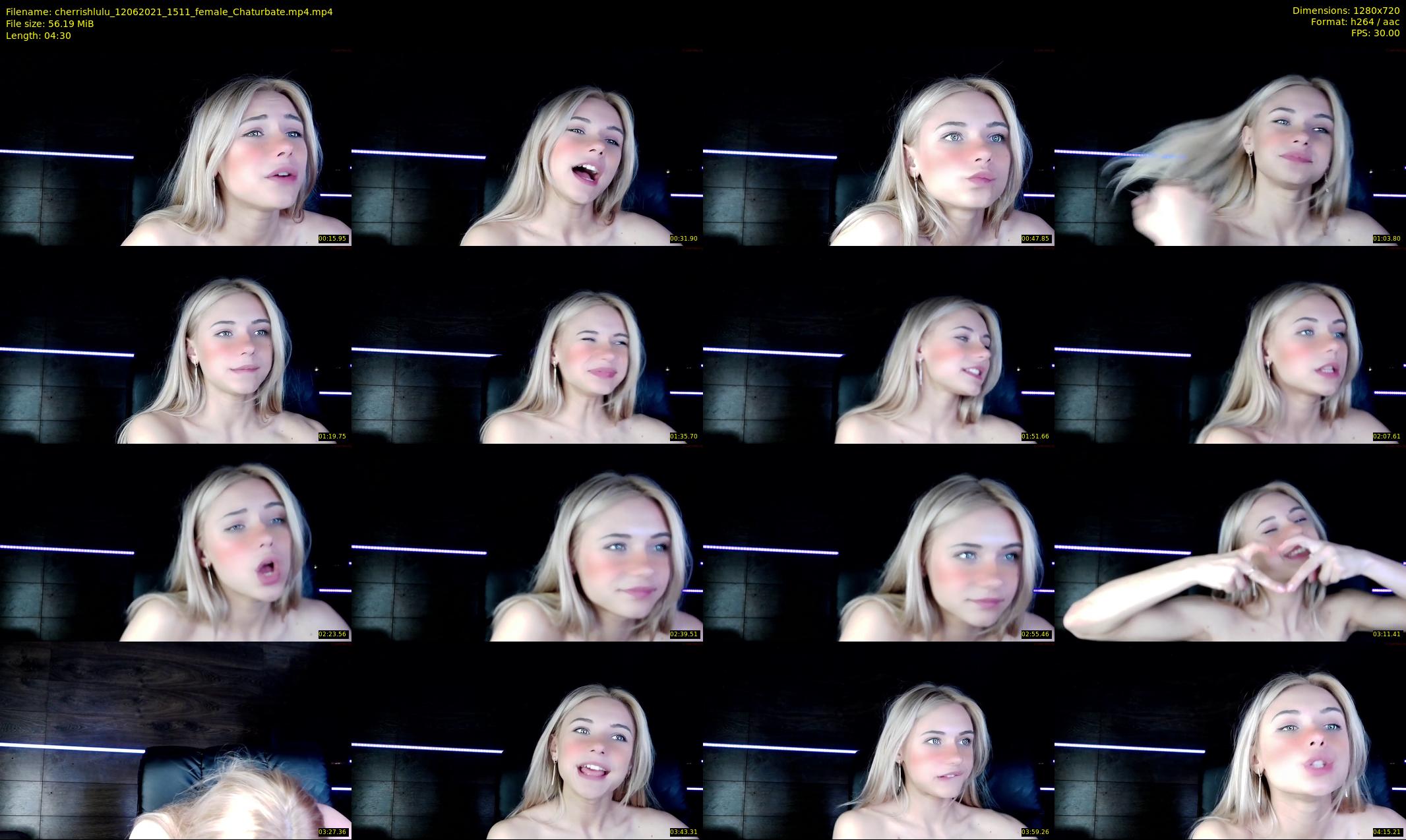 cherrishlulu — 5 minute Chaturbate female cam show recording, 720p, Jun 12, 2021