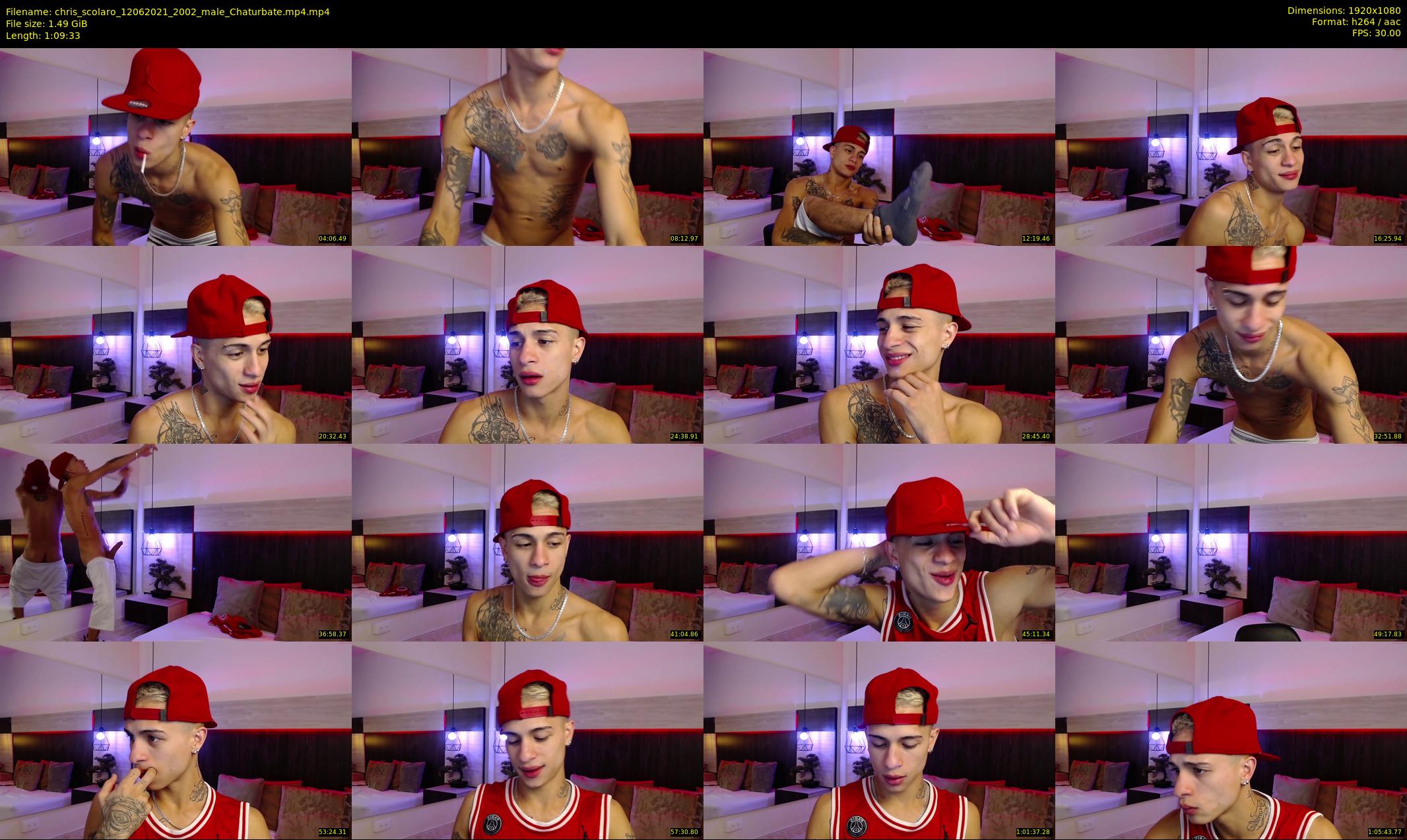 chris_scolaro — 70 minute Chaturbate male cam show recording, 1080p, Jun 12, 2021