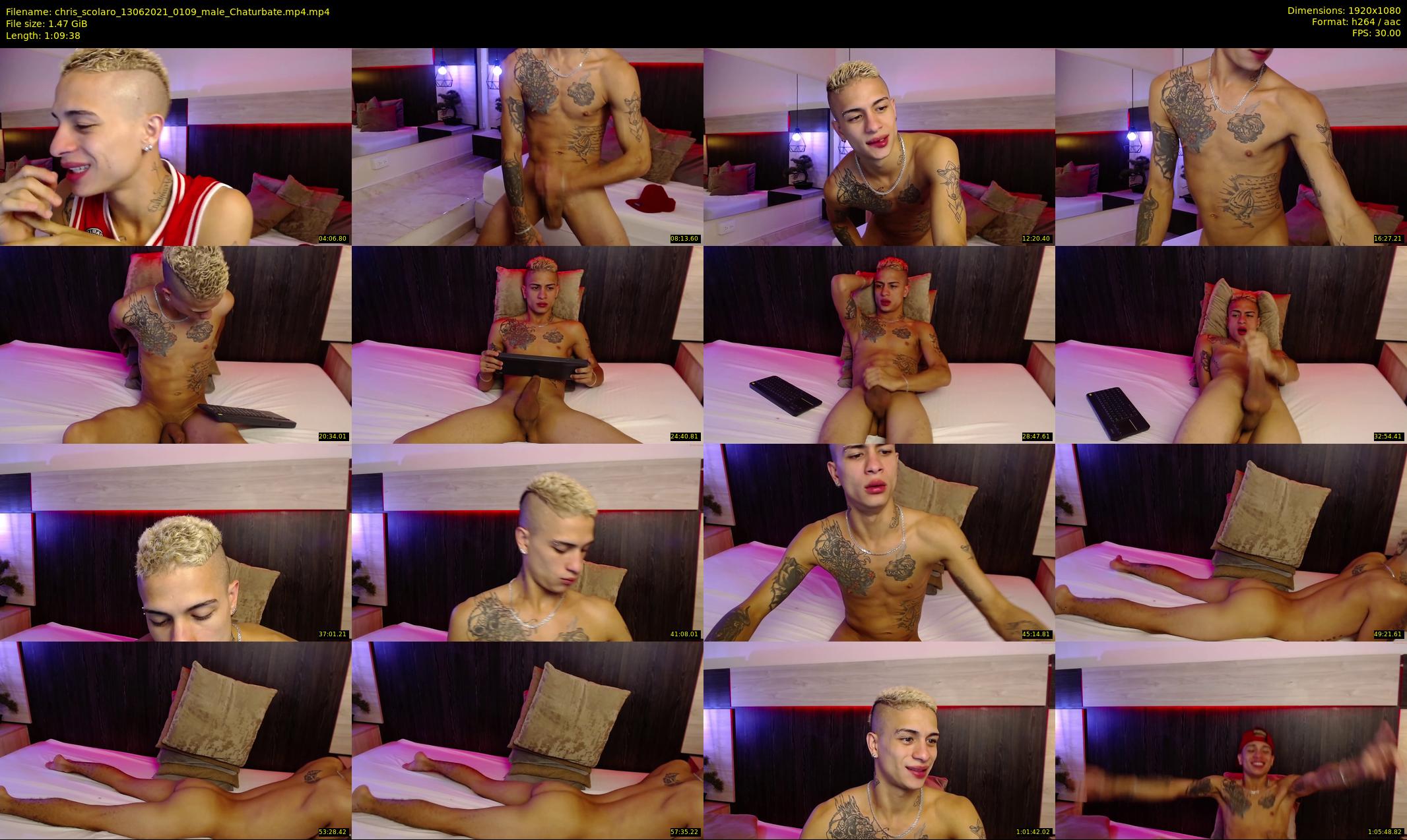 chris_scolaro — 70 minute Chaturbate male cam show recording, 1080p, Jun 13, 2021