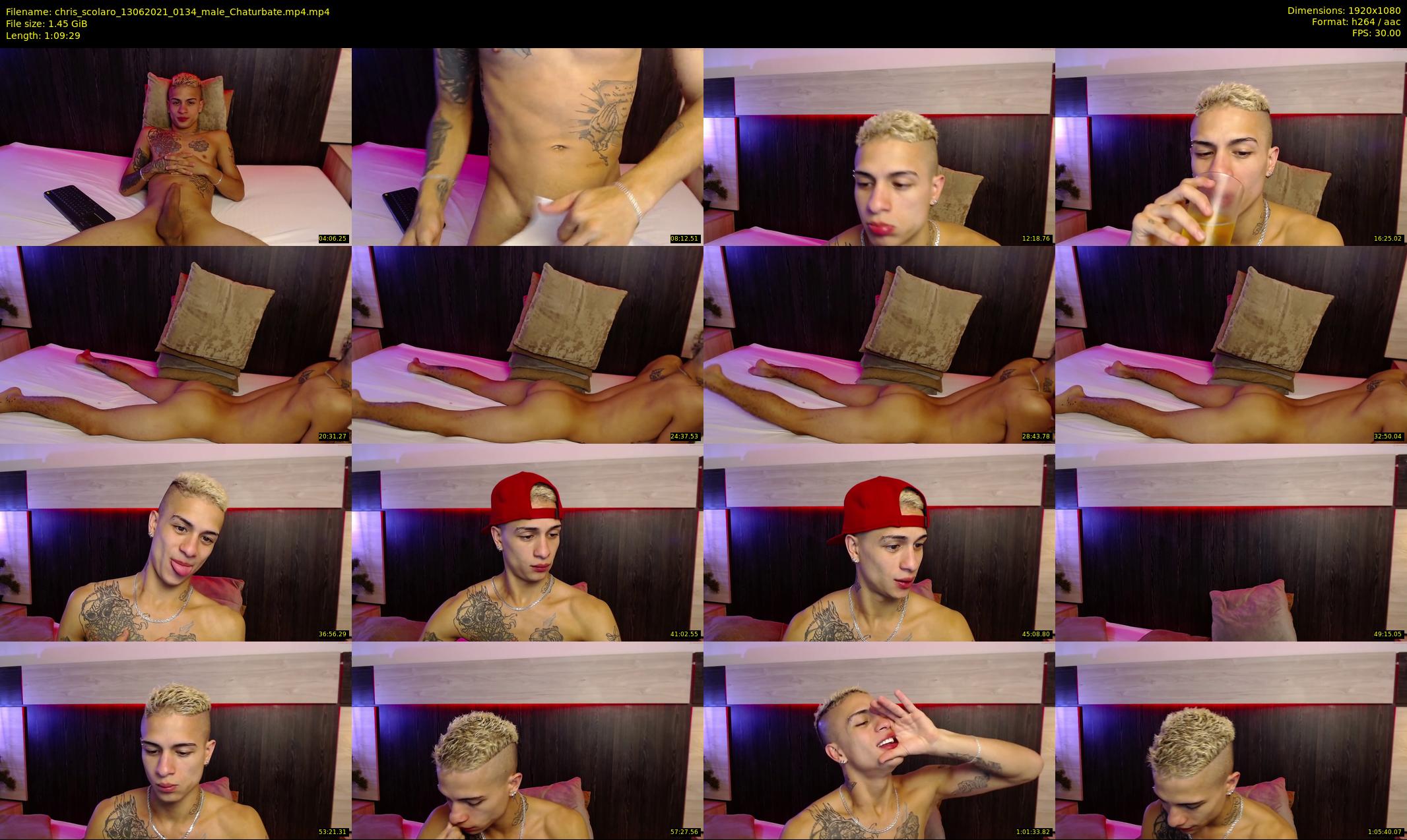 chris_scolaro — 70 minute Chaturbate male cam show recording, 1080p, Jun 13, 2021