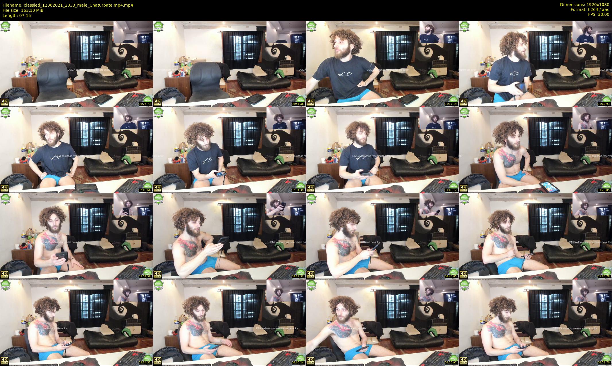 classied — 8 minute Chaturbate male cam show recording, 1080p, Jun 12, 2021