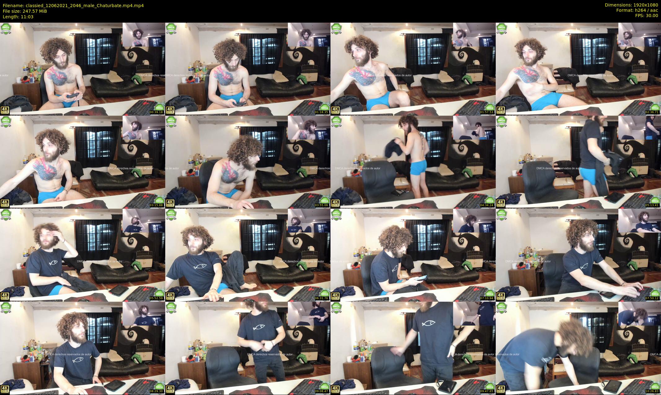 classied — 12 minute Chaturbate male cam show recording, 1080p, Jun 12, 2021