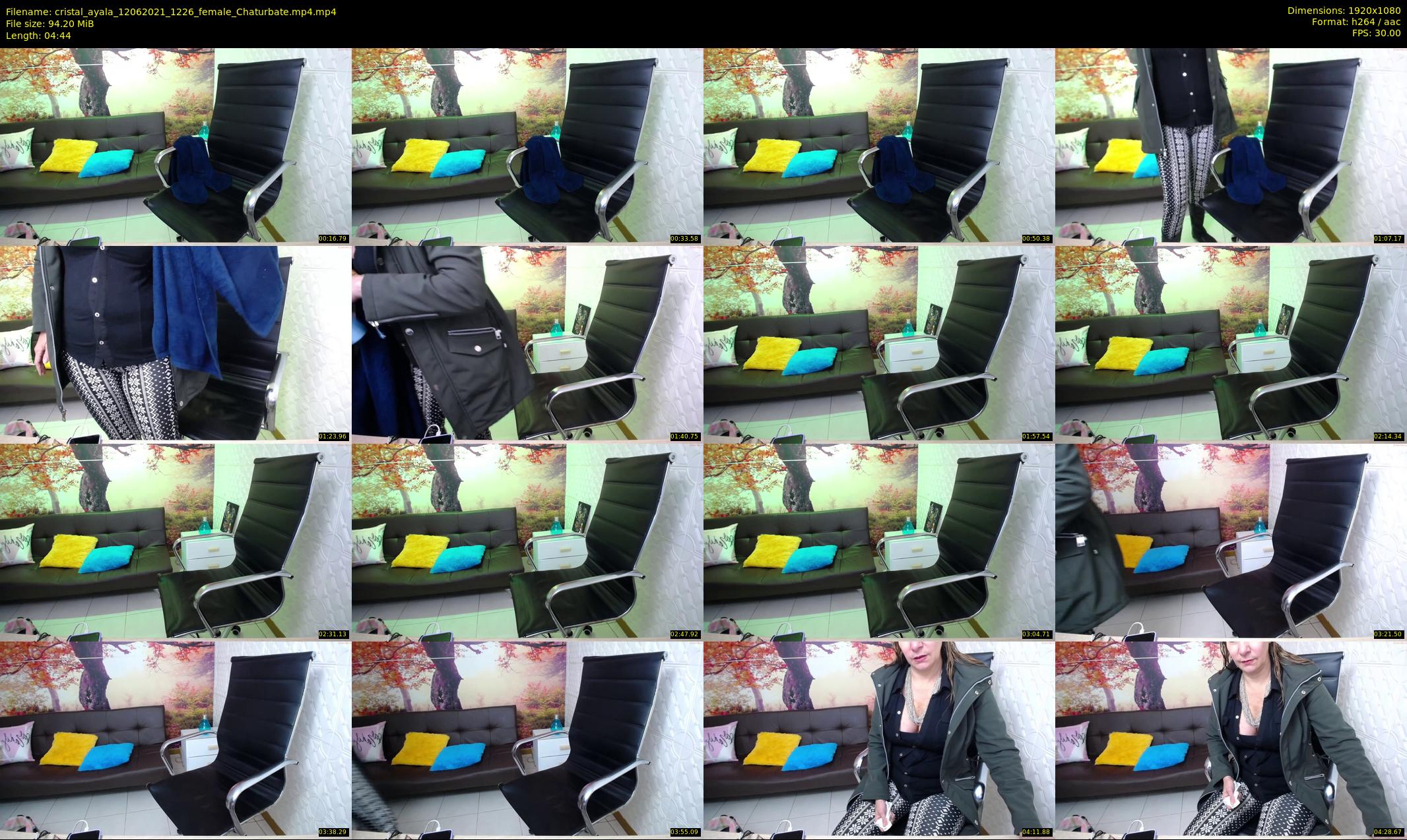 cristal_ayala — 5 minute Chaturbate female cam show recording, 1080p, Jun 12, 2021