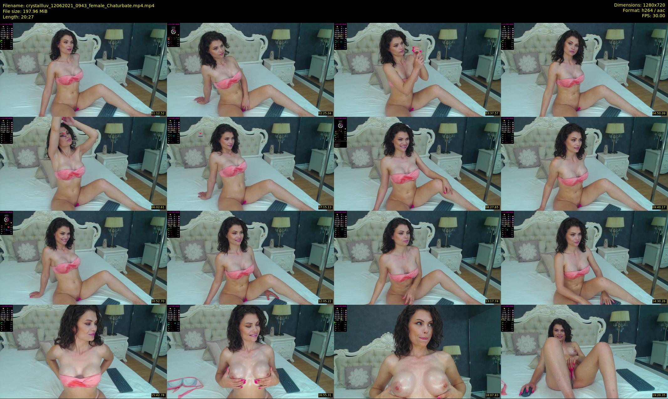 crystallluv — 21 minute Chaturbate female cam show recording, 720p, Jun 12, 2021