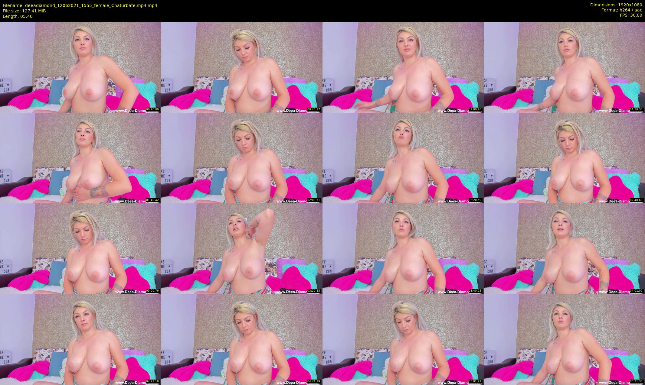 deeadiamond — 6 minute Chaturbate female cam show recording, 1080p, Jun 12, 2021