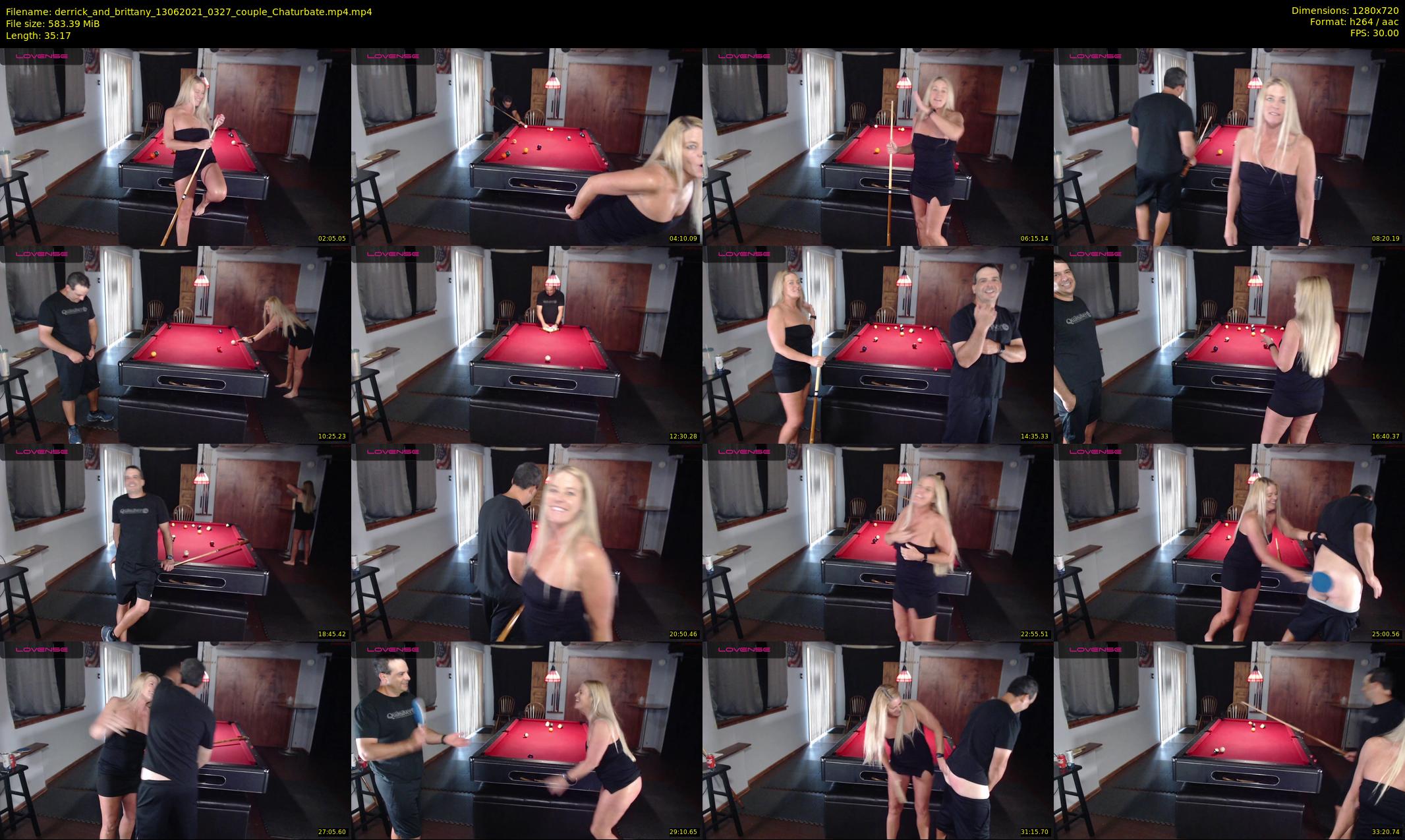 derrick_and_brittany — 36 minute Chaturbate couple cam show recording, 720p, Jun 13, 2021