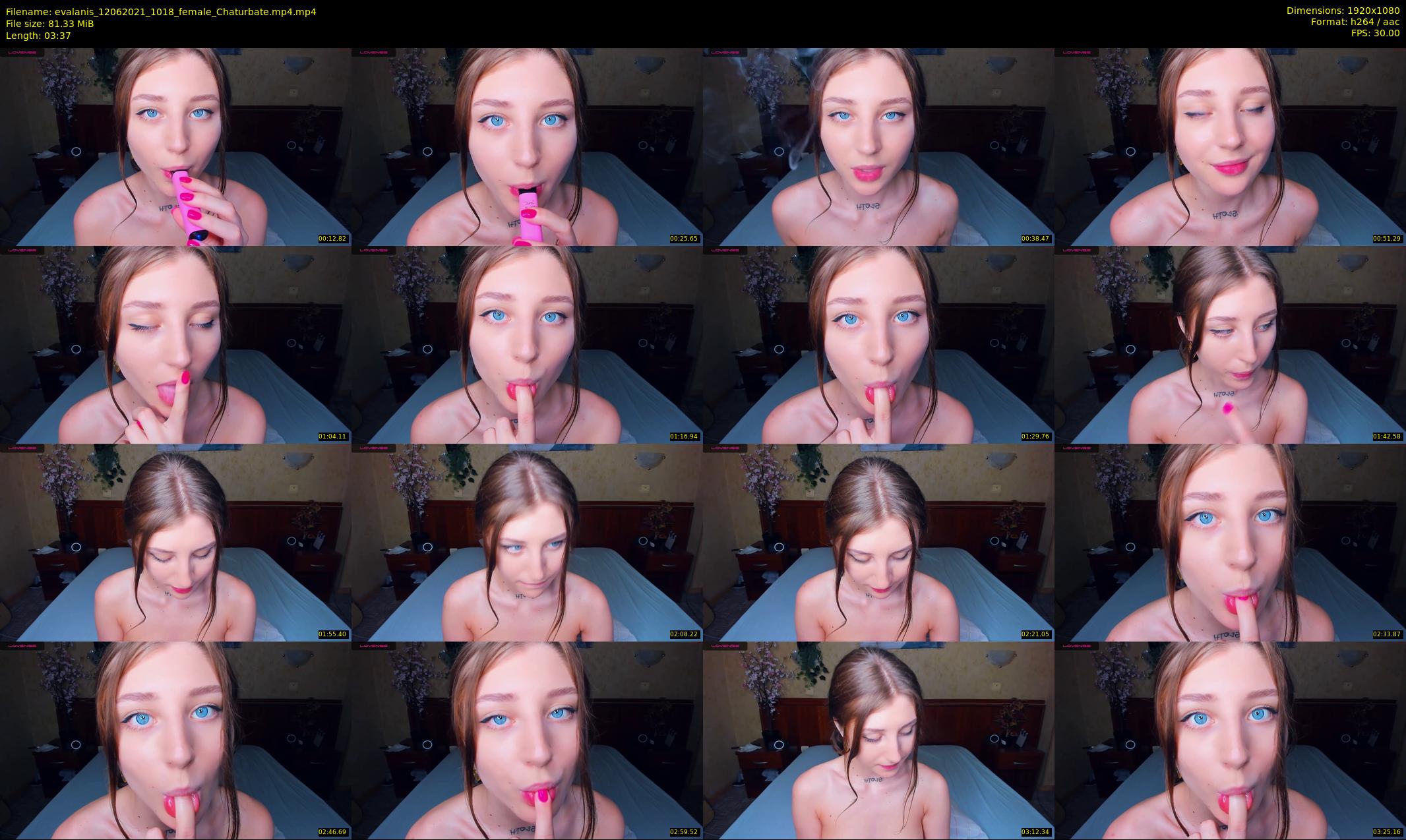 evalanis — 4 minute Chaturbate couple cam show recording, 1080p, Jun 12, 2021