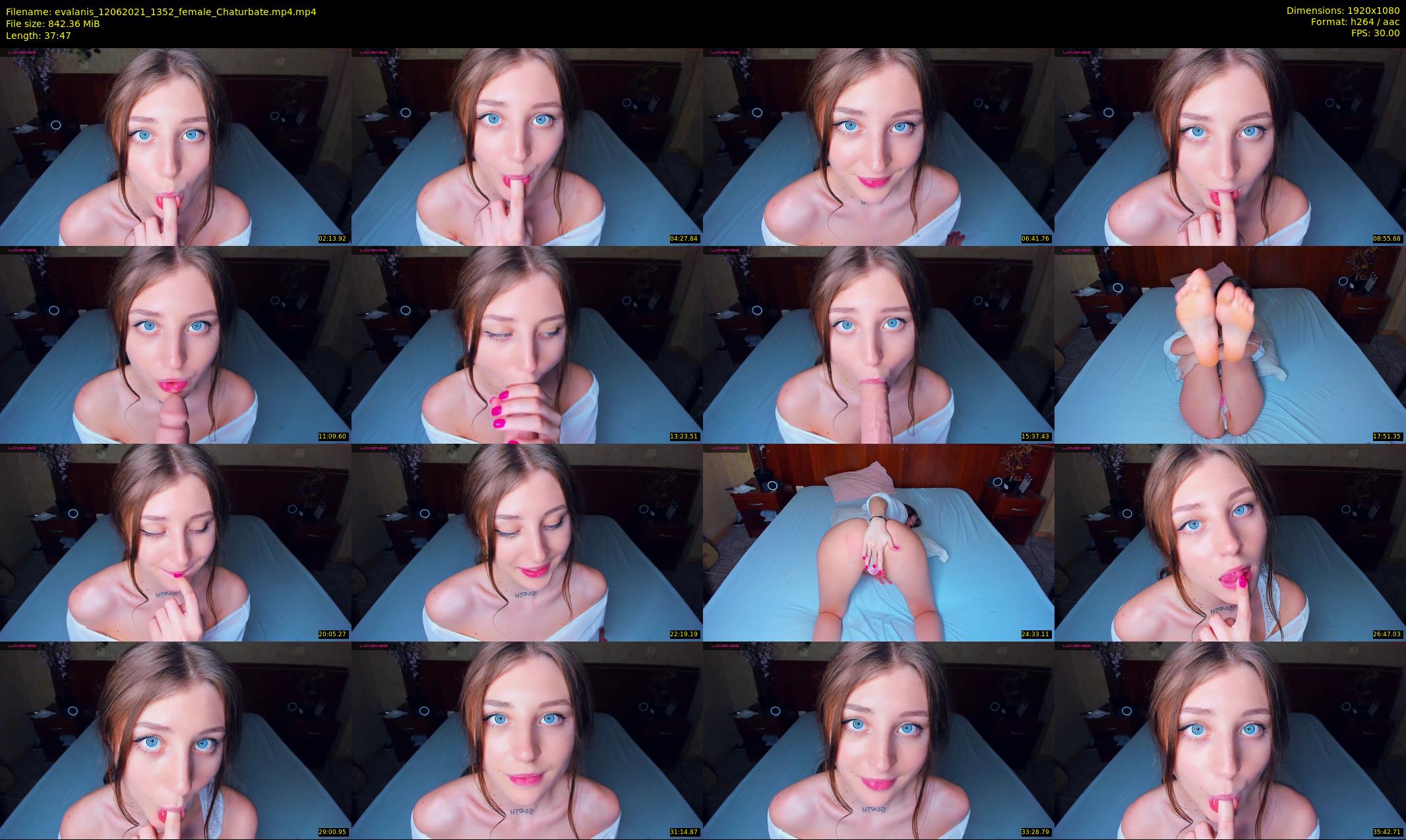 evalanis — 38 minute Chaturbate couple cam show recording, 1080p, Jun 12, 2021