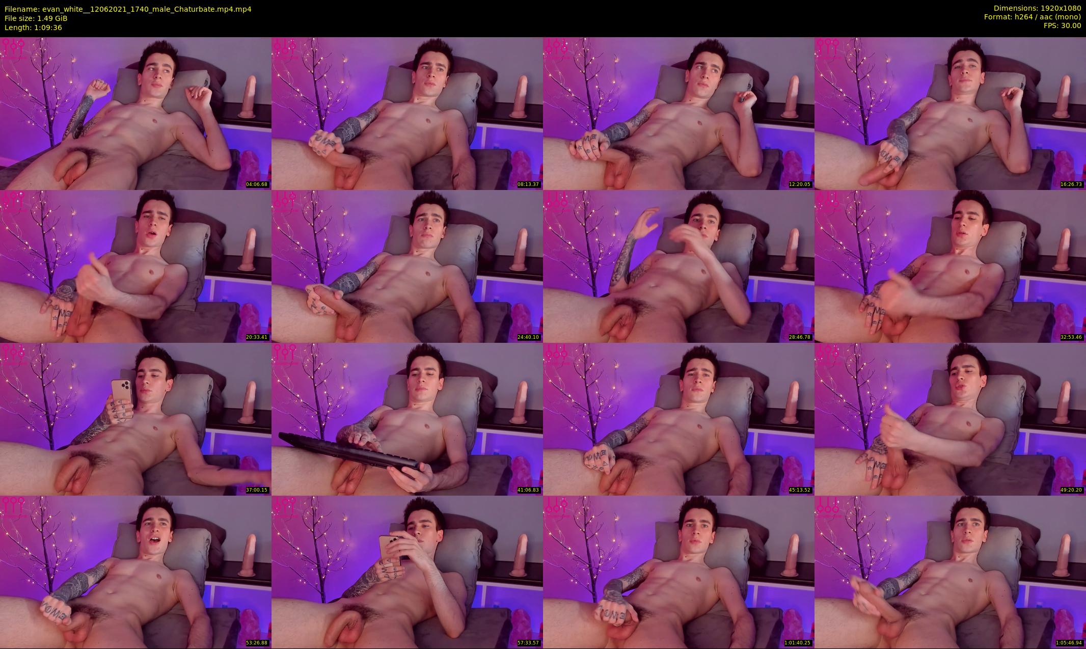 evan_white_ — 70 minute Chaturbate male cam show recording, 1080p, Jun 12, 2021