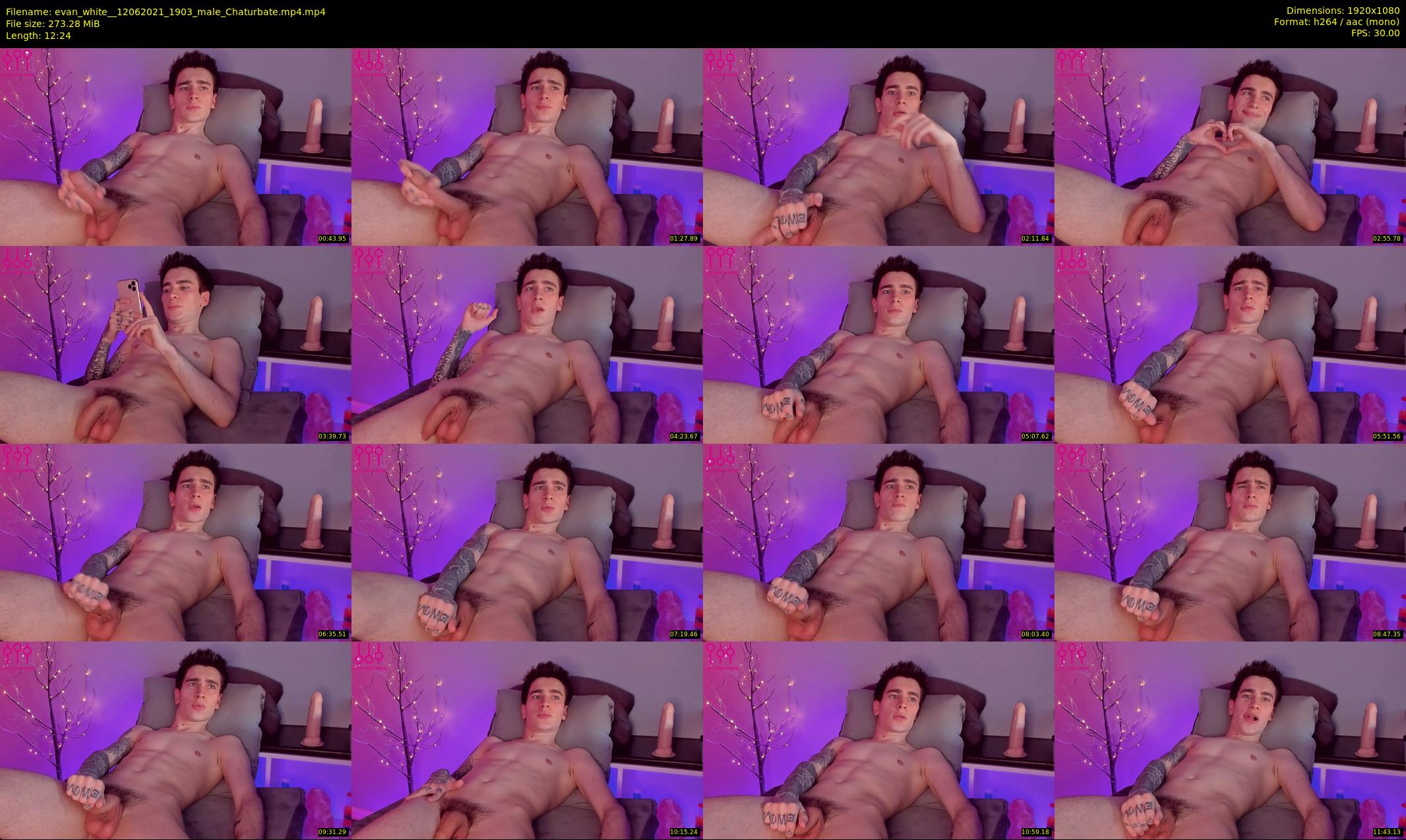 evan_white_ — 13 minute Chaturbate male cam show recording, 1080p, Jun 12, 2021