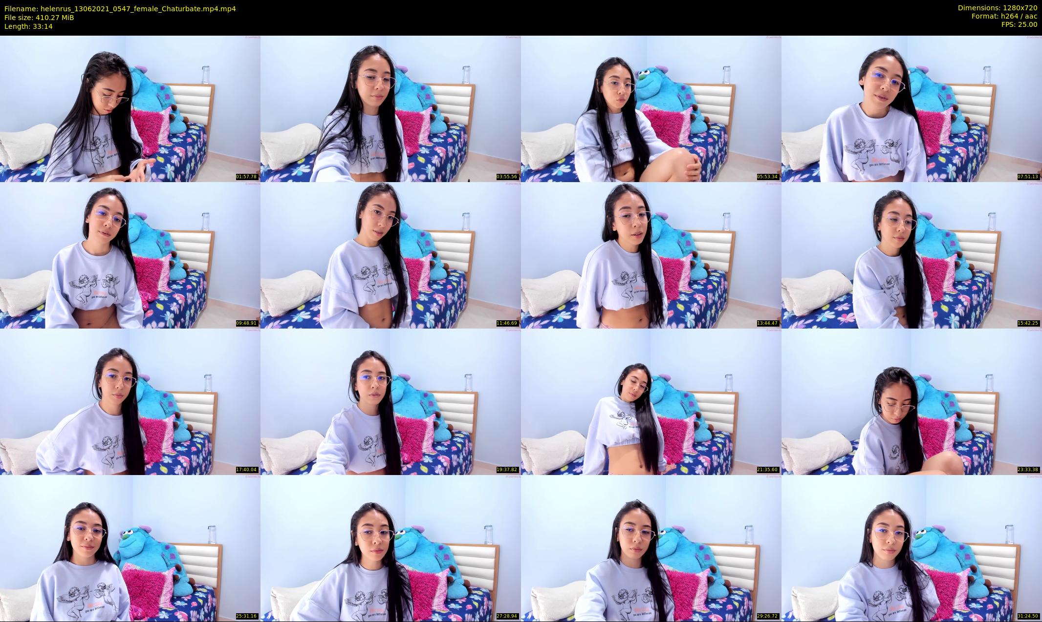 helenrus — 34 minute Chaturbate female cam show recording, 720p, Jun 13, 2021