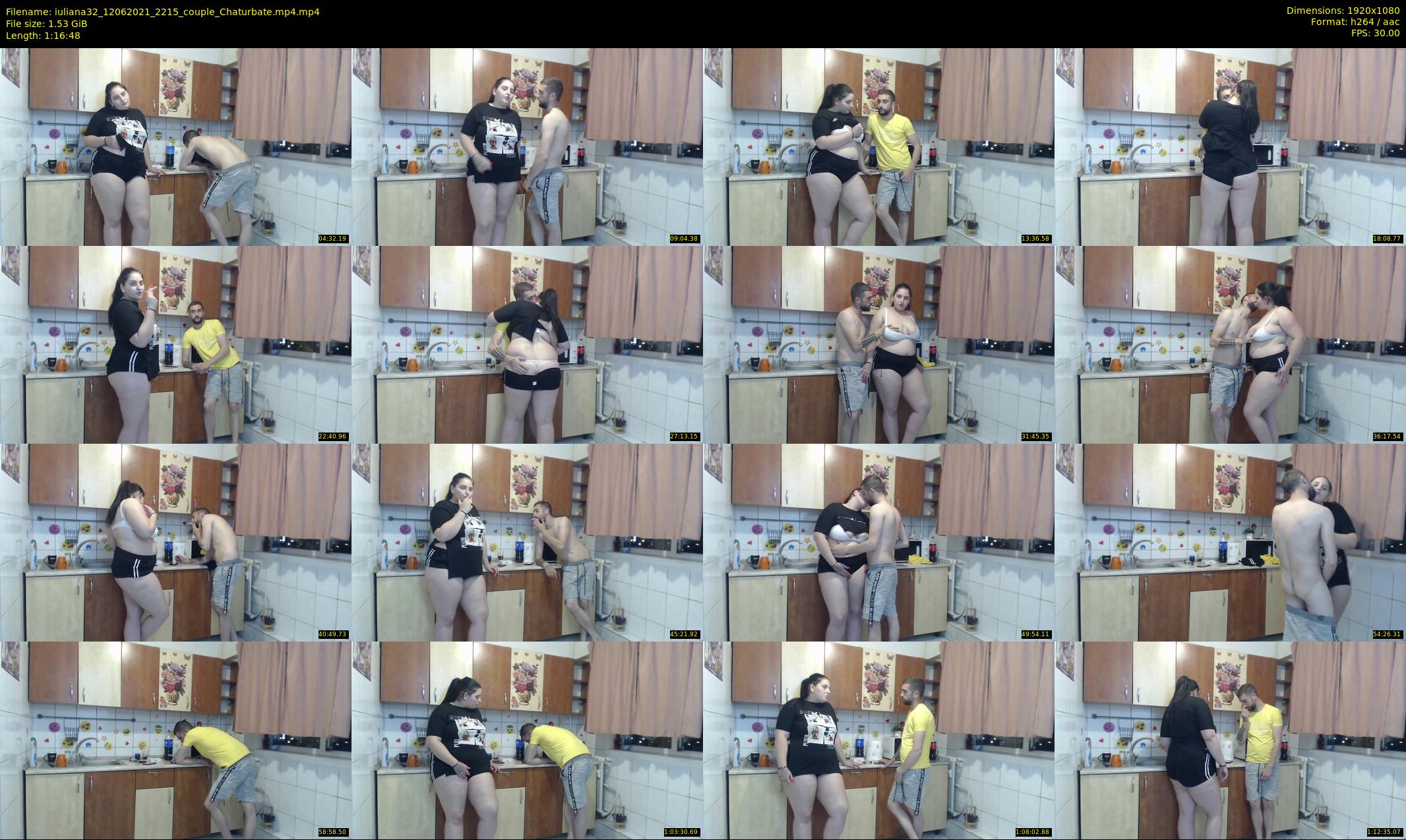 iuliana32 — 77 minute Chaturbate couple cam show recording, 1080p, Jun 12, 2021