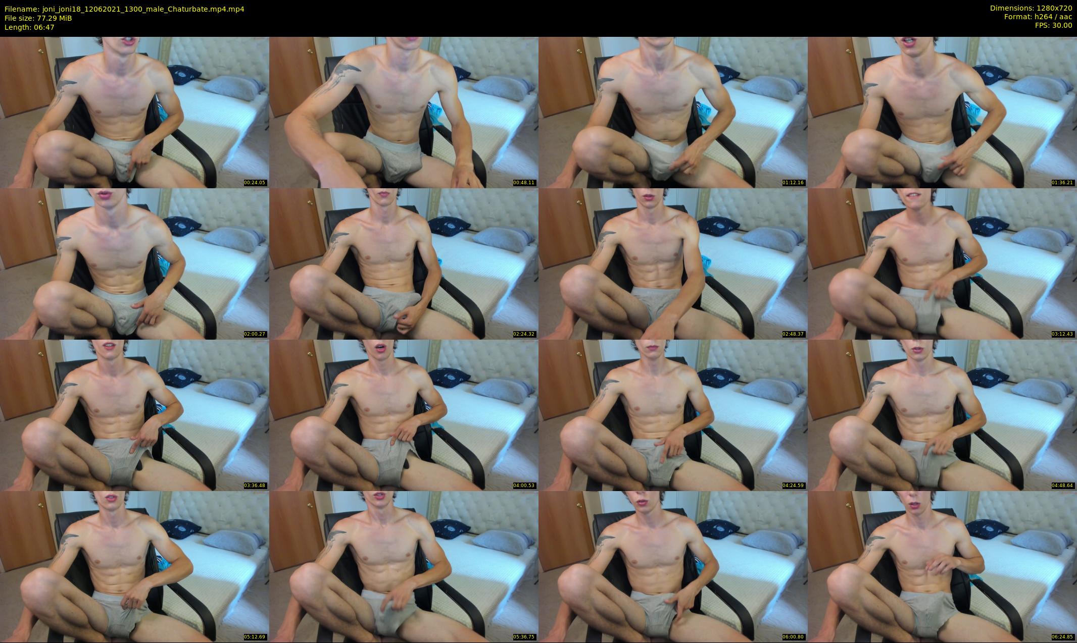 joni_joni18 — 7 minute Chaturbate male cam show recording, 720p, Jun 12, 2021