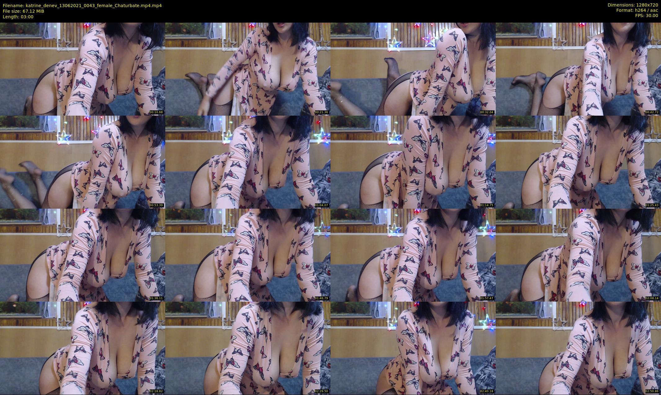 katrine_denev — 3 minute Chaturbate female cam show recording, 720p, Jun 13, 2021
