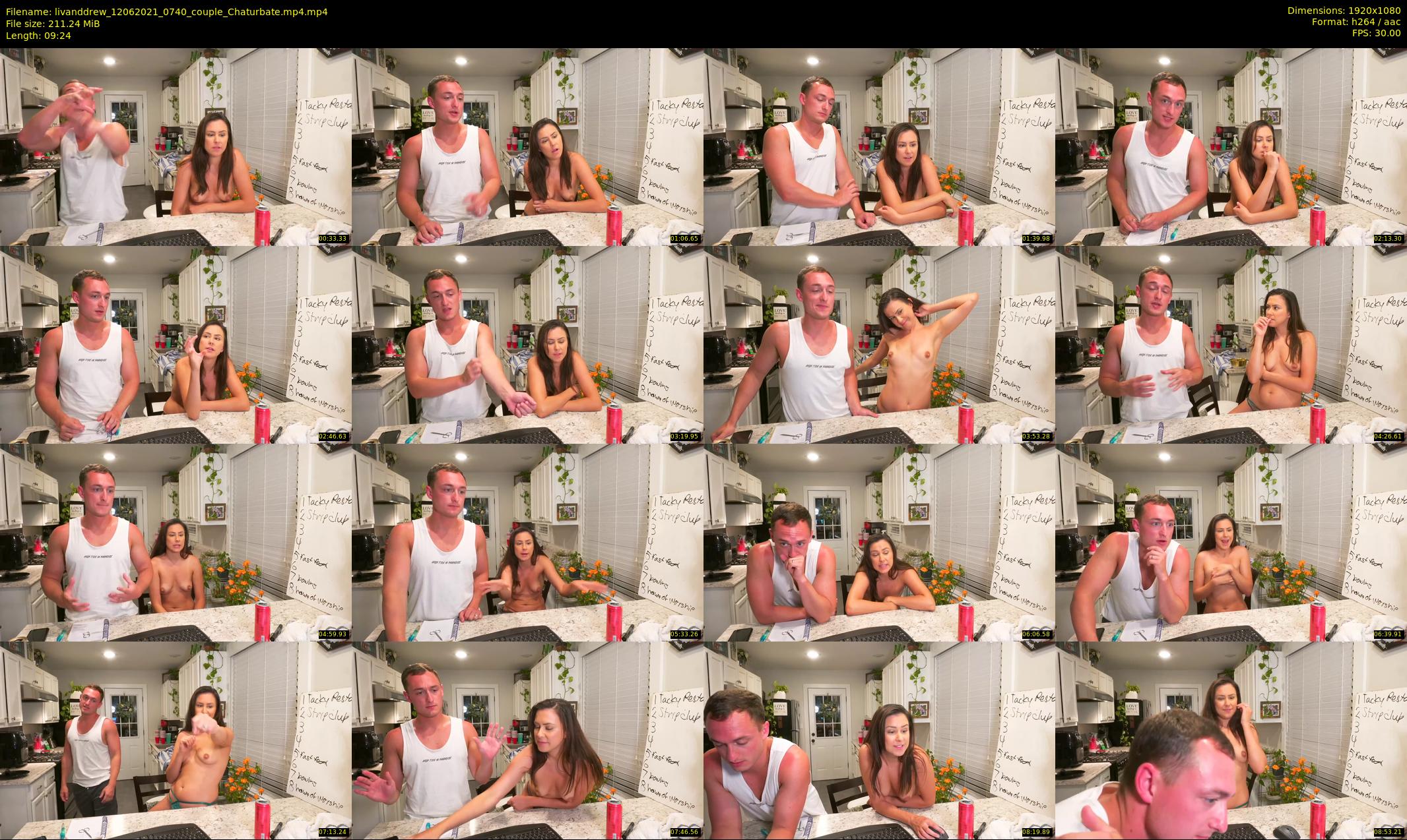 livanddrew — 10 minute Chaturbate couple cam show recording, 1080p, Jun 12, 2021