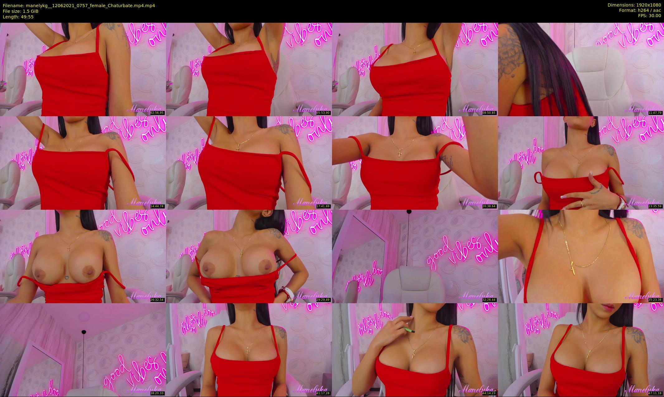 manelykg_ — 50 minute Chaturbate female cam show recording, 1080p, Jun 12, 2021