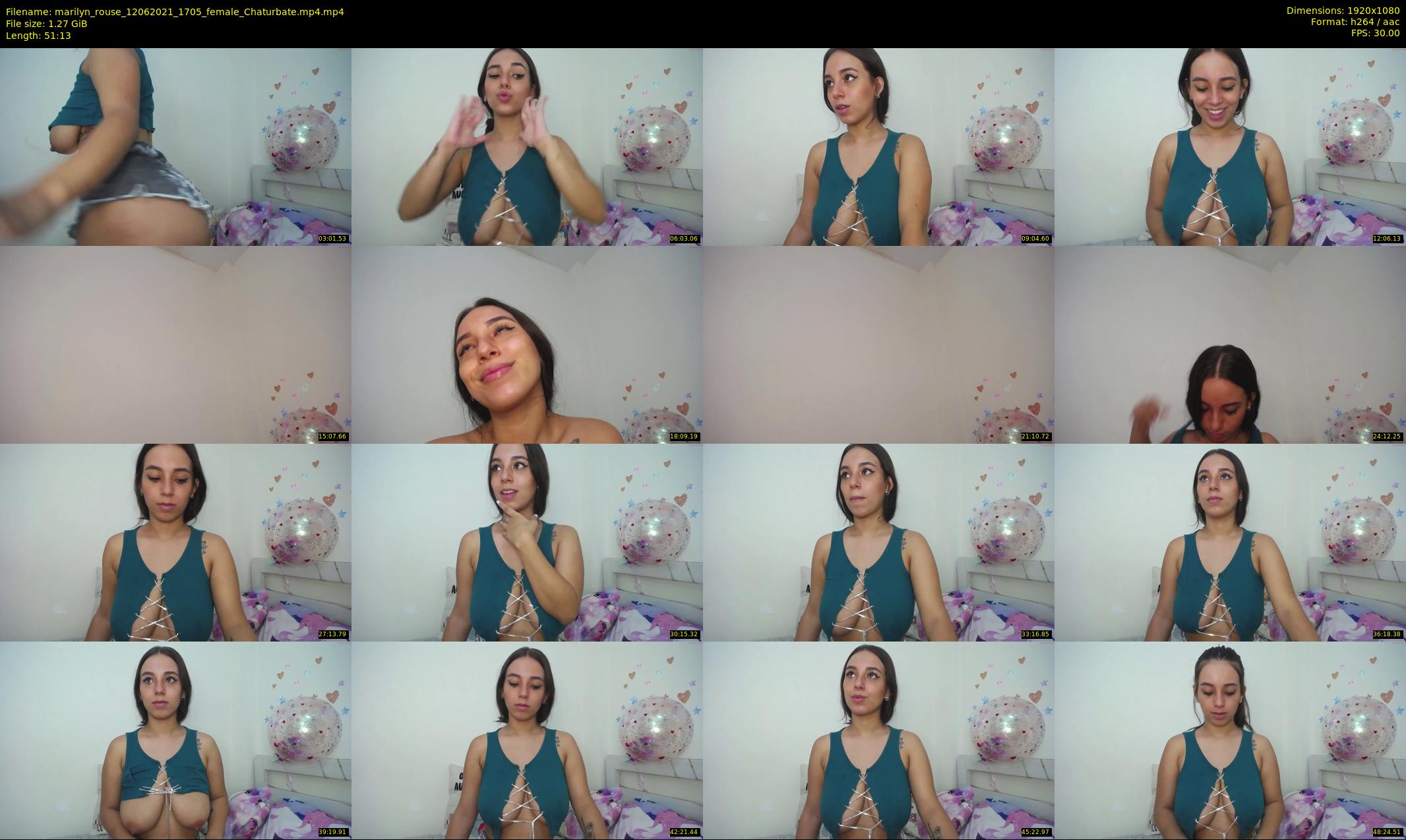 marilyn_rouse — 52 minute Chaturbate female cam show recording, 1080p, Jun 12, 2021