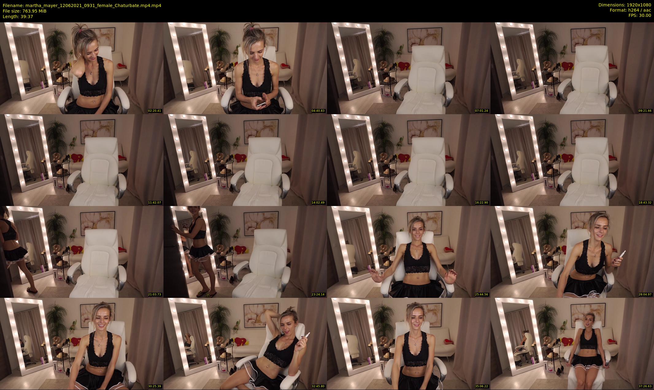 martha_mayer — 40 minute Chaturbate female cam show recording, 1080p, Jun 12, 2021